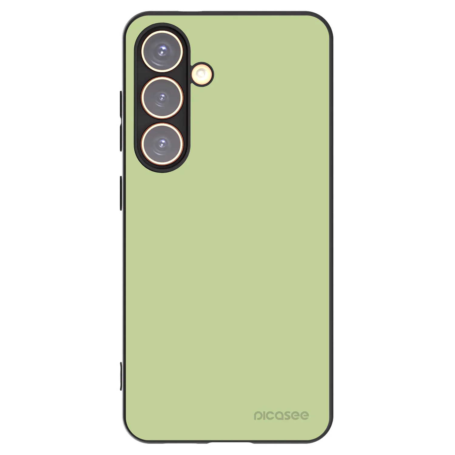 Picasee silikonowe czarne etui na Samsung Galaxy S24 S921B 5G - Heavenly Hints