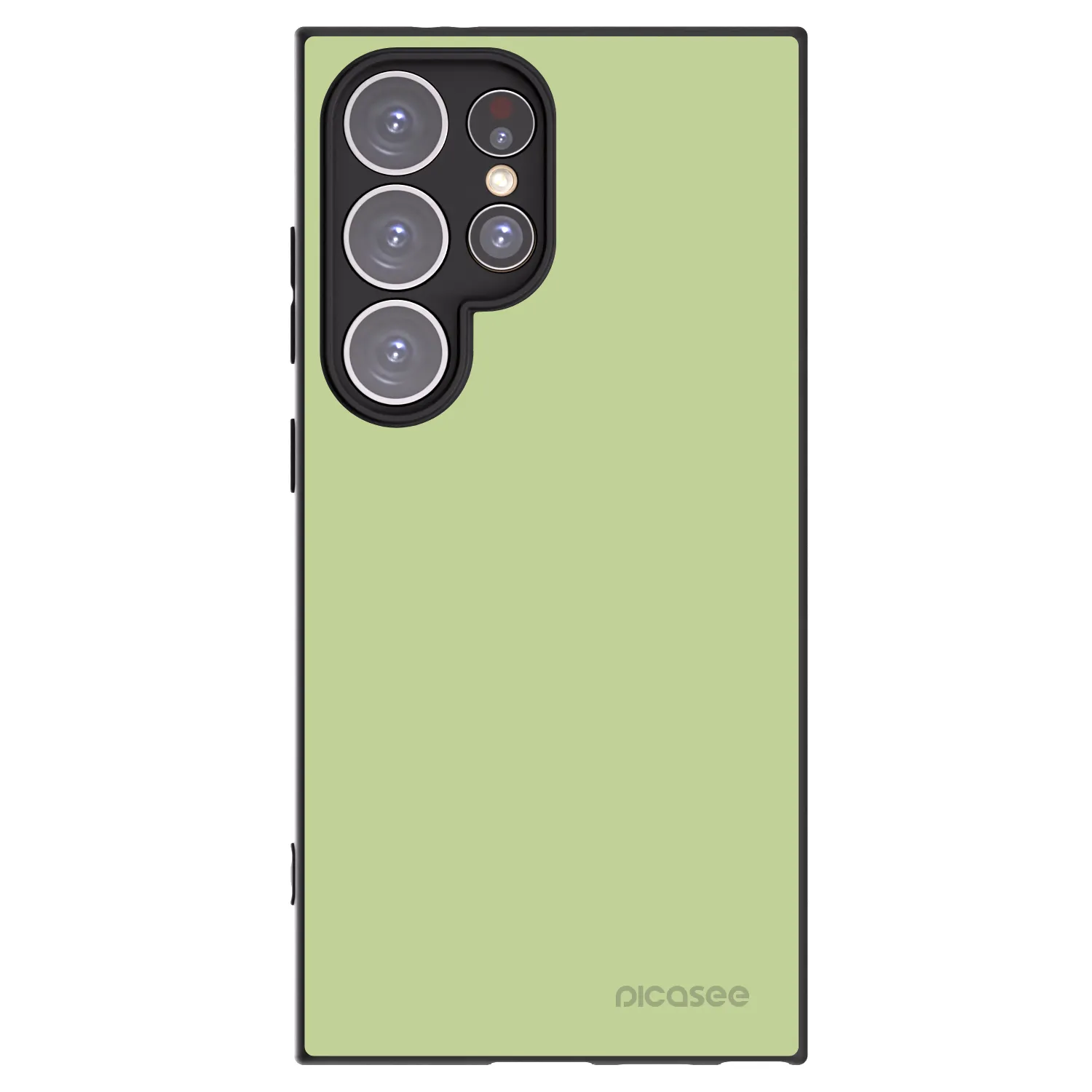 Picasee silikonowe czarne etui na Samsung Galaxy S24 Ultra S928B 5G - Heavenly Hints