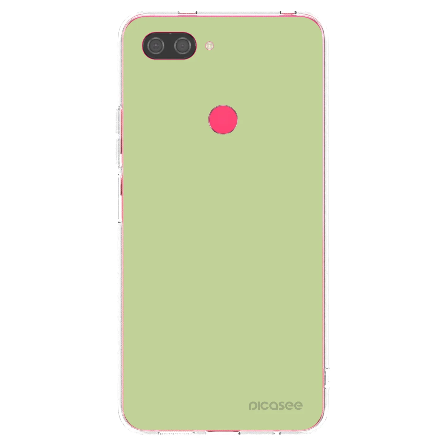 Picasee silikonowe przeźroczyste etui na Xiaomi Mi 8 Lite - Heavenly Hints