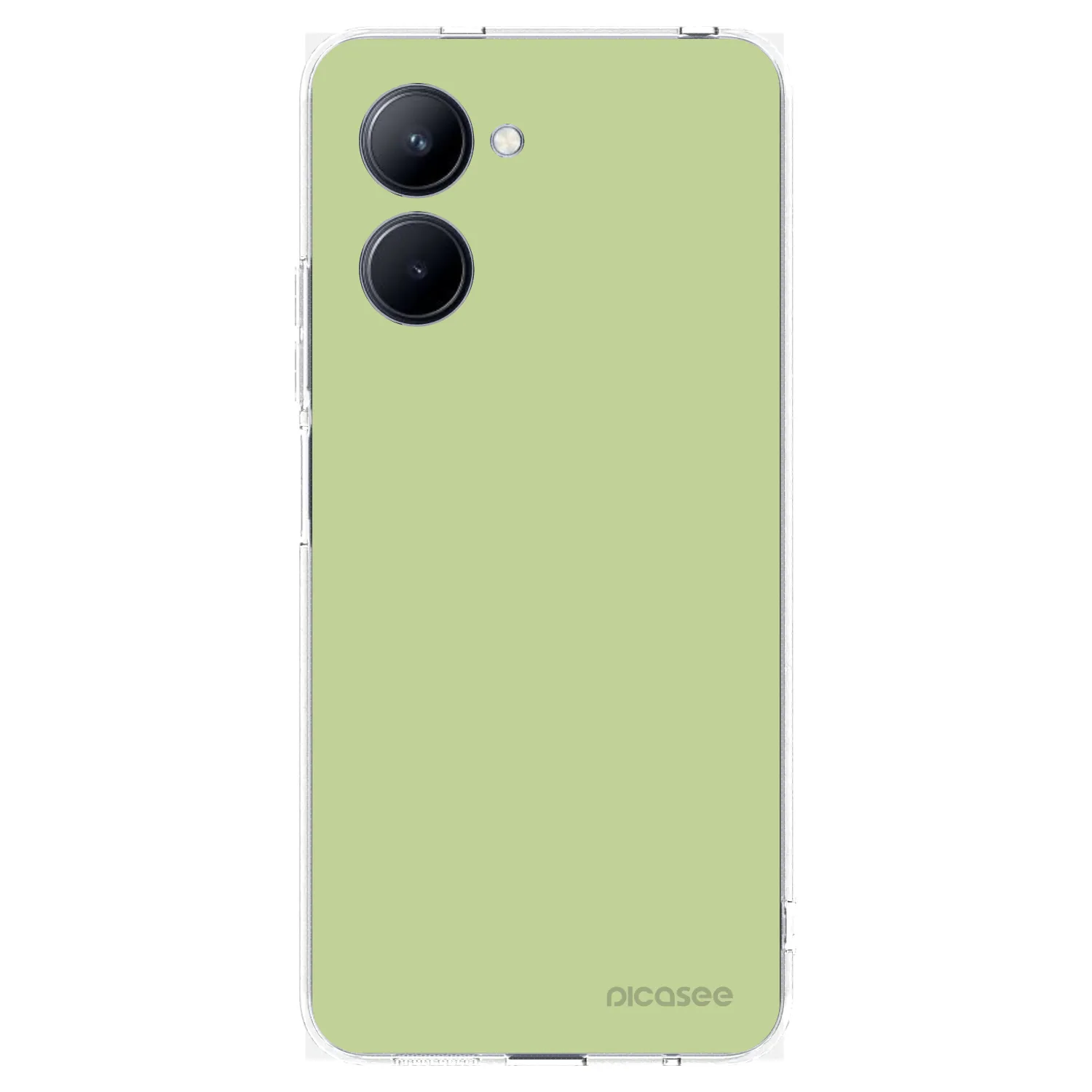 Picasee silikonowe przeźroczyste etui na Realme C33 (2023) - Heavenly Hints