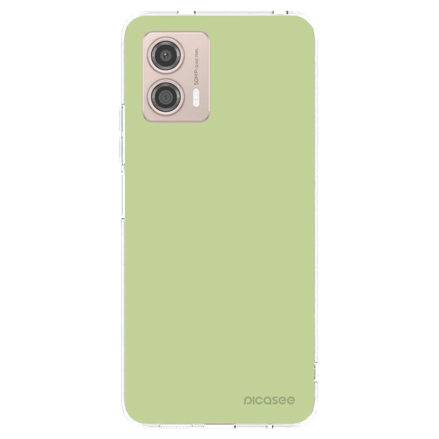 Picasee silikonowe przeźroczyste etui na Motorola Moto G53 5G - Heavenly Hints