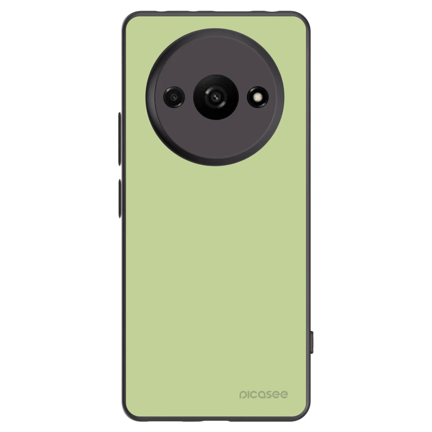 Picasee silikonowe czarne etui na Xiaomi Redmi A3 - Heavenly Hints