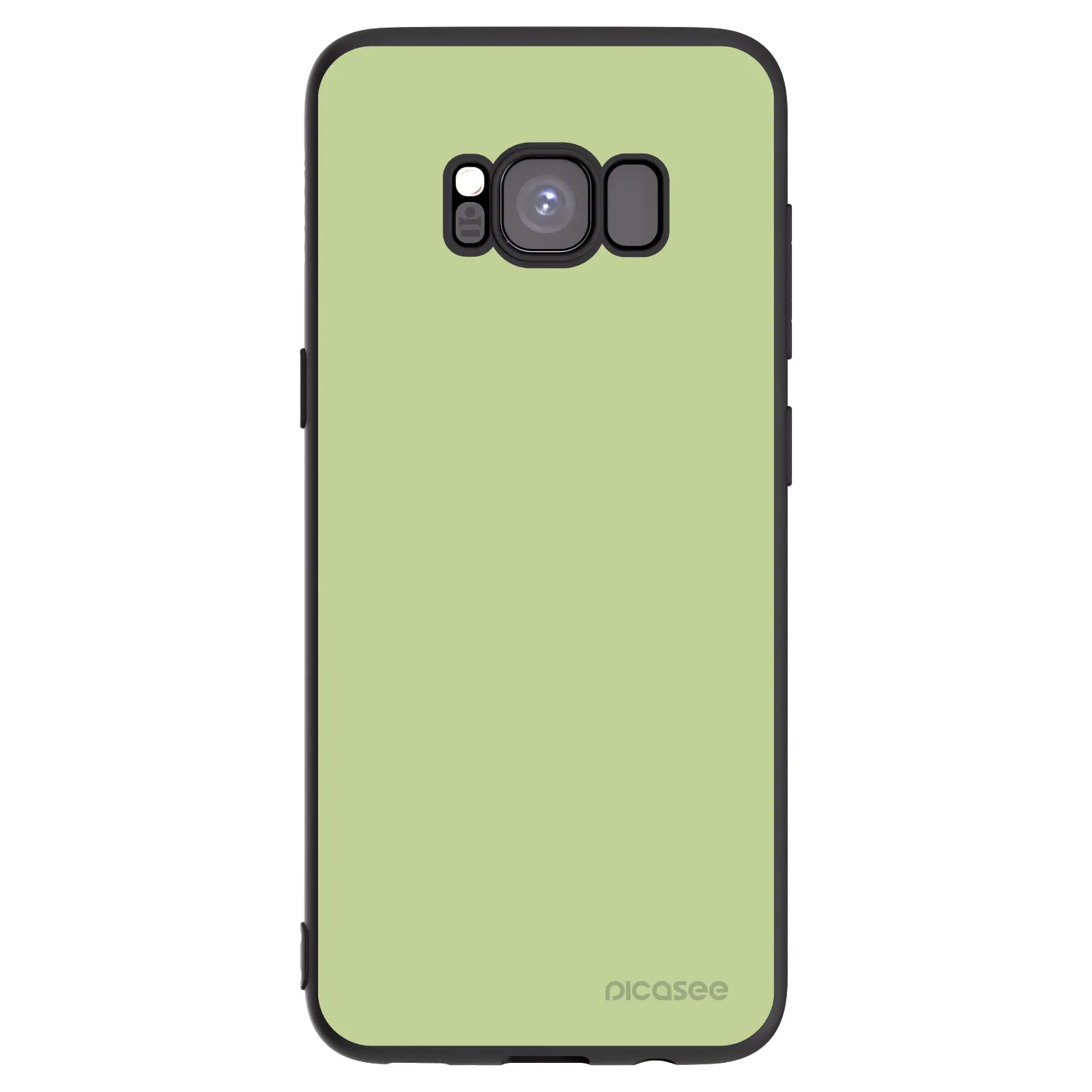 Picasee silikonowe czarne etui na Samsung Galaxy S8 G950F - Heavenly Hints