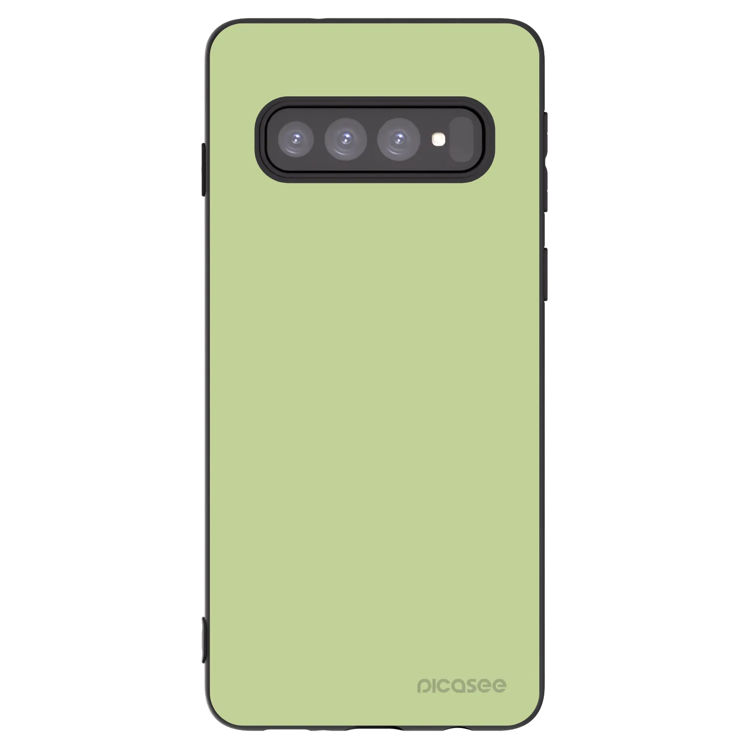 Picasee silikonowe czarne etui na Samsung Galaxy S10 G973 - Heavenly Hints