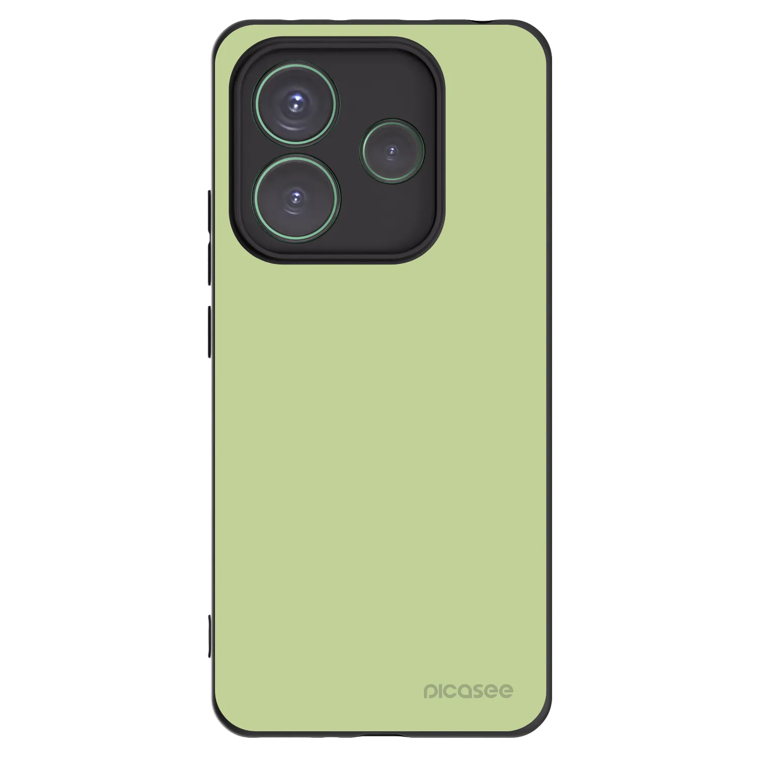 Picasee silikonowe czarne etui na Xiaomi Redmi Note 14 5G - Heavenly Hints