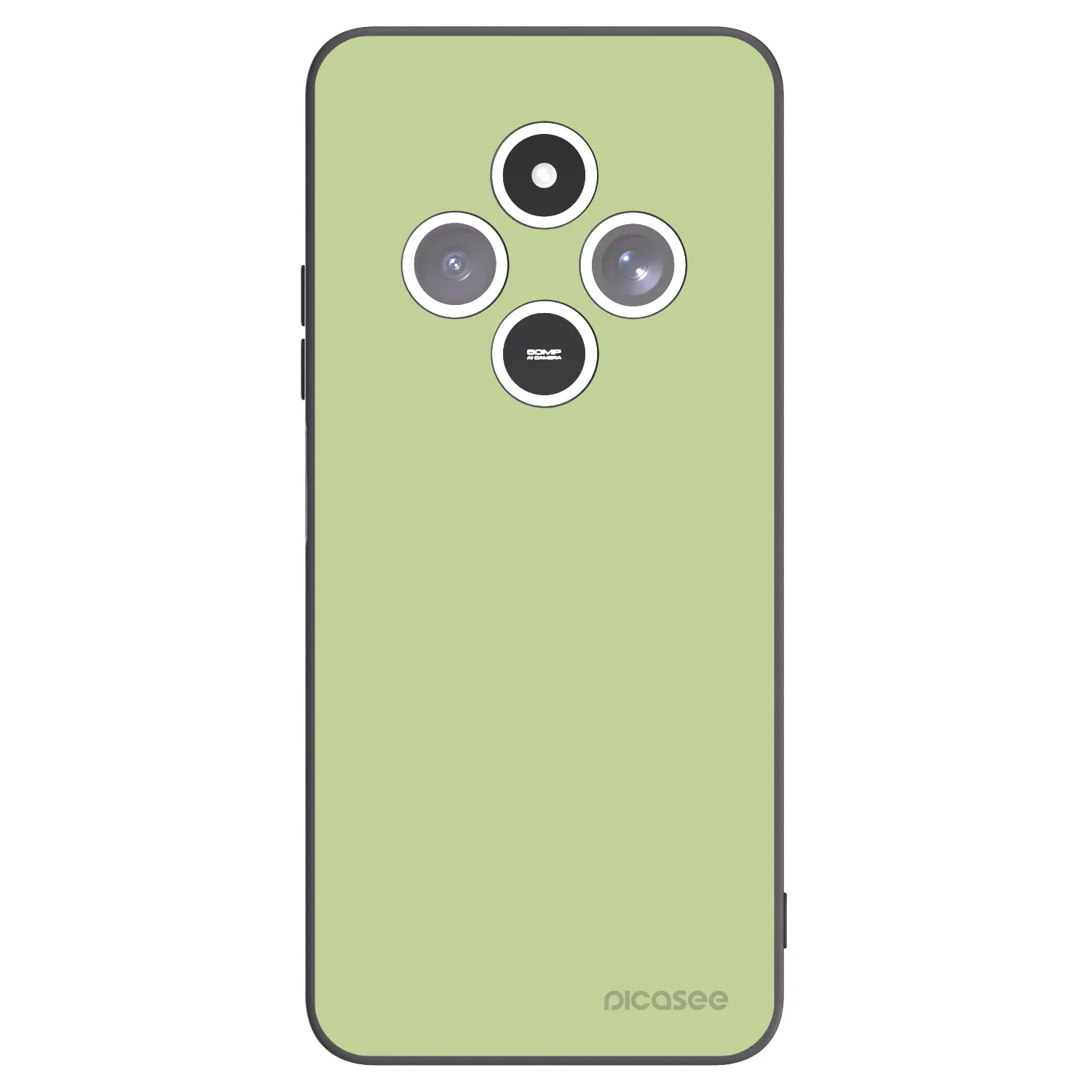 Picasee silikonowe czarne etui na Xiaomi Redmi 14C - Heavenly Hints