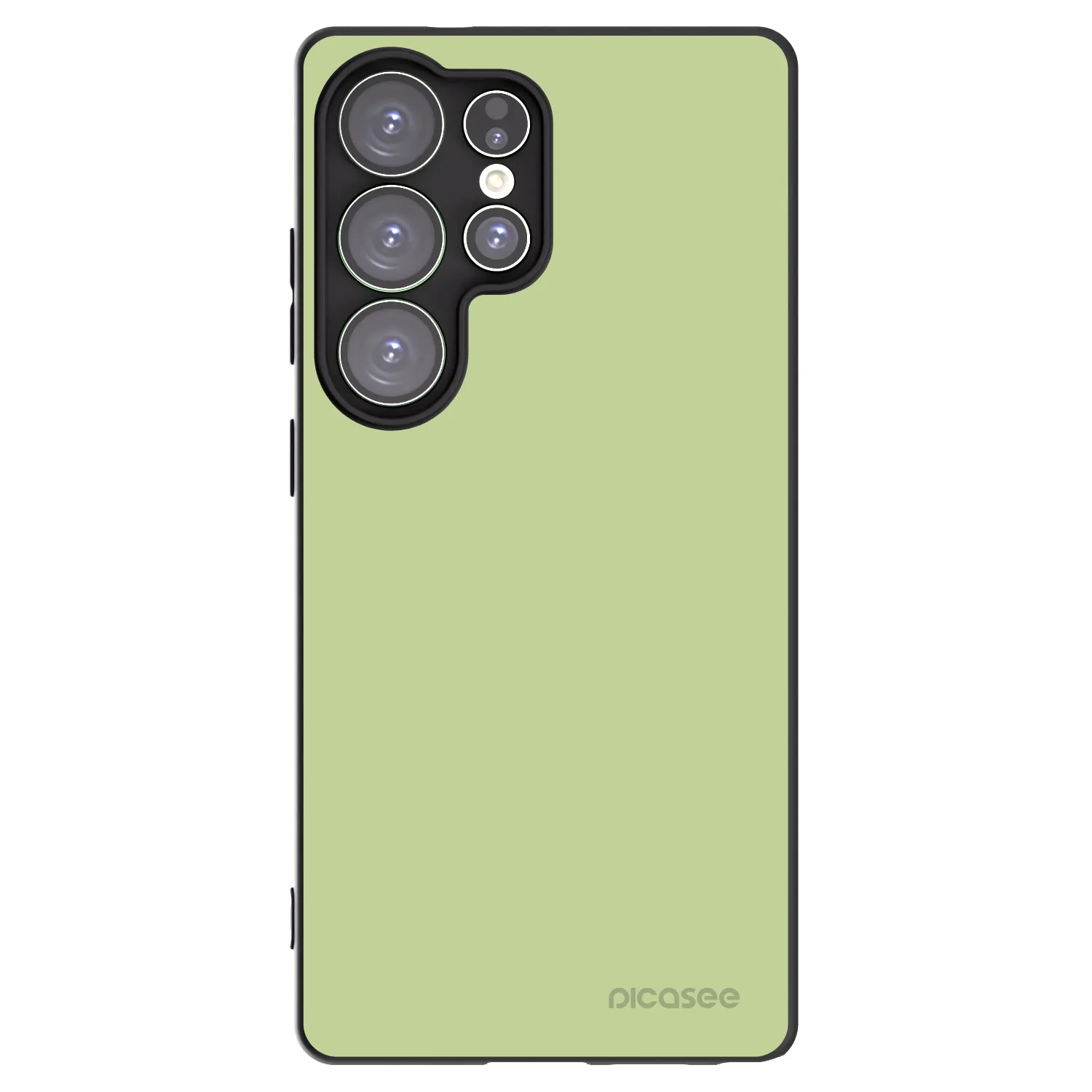 Picasee silikonowe czarne etui na Samsung Galaxy S25 Ultra 5G - Heavenly Hints