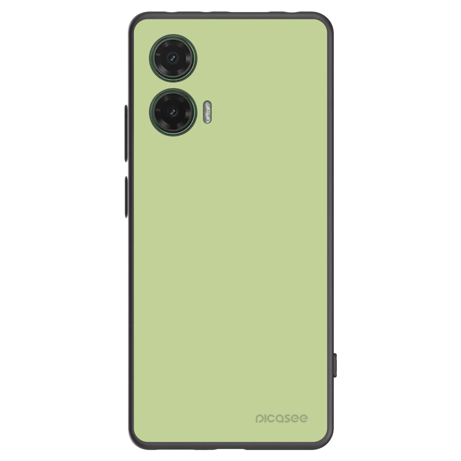 Picasee silikonowe czarne etui na Motorola Moto G35 5G - Heavenly Hints