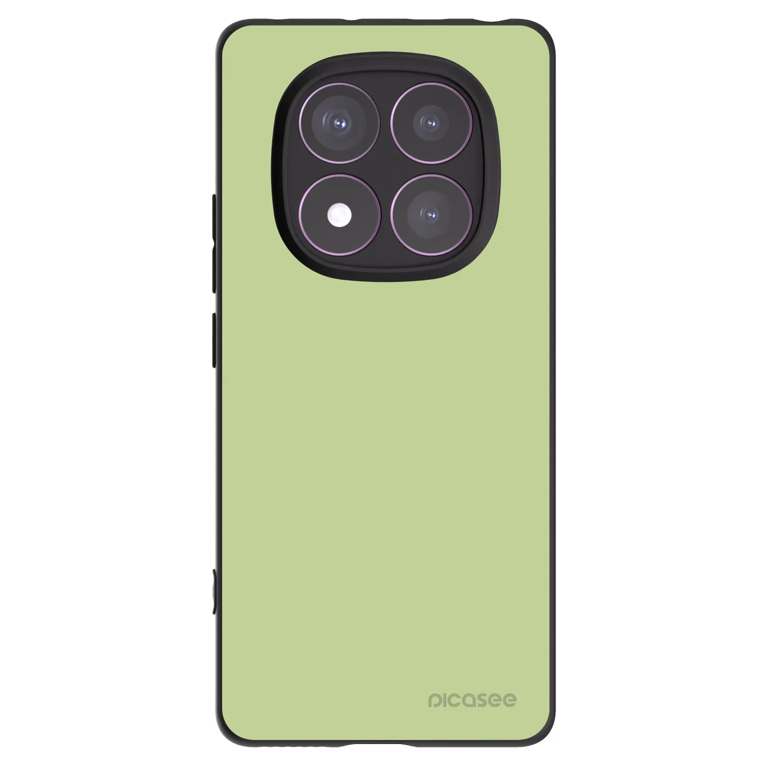 Picasee silikonowe czarne etui na Xiaomi Redmi Note 14 Pro 4G - Heavenly Hints