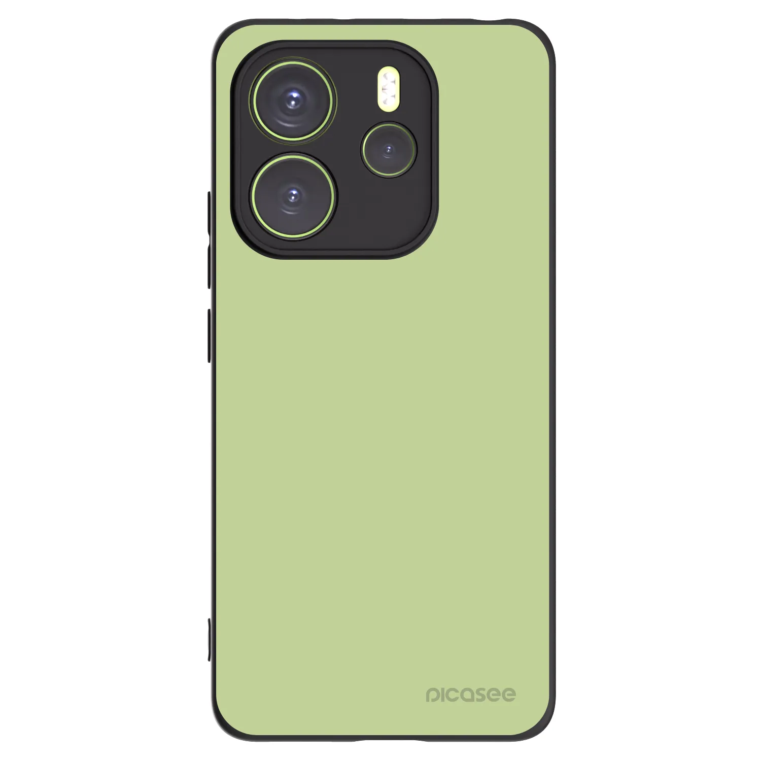 Picasee silikonowe czarne etui na Xiaomi Redmi Note 14 4G - Heavenly Hints