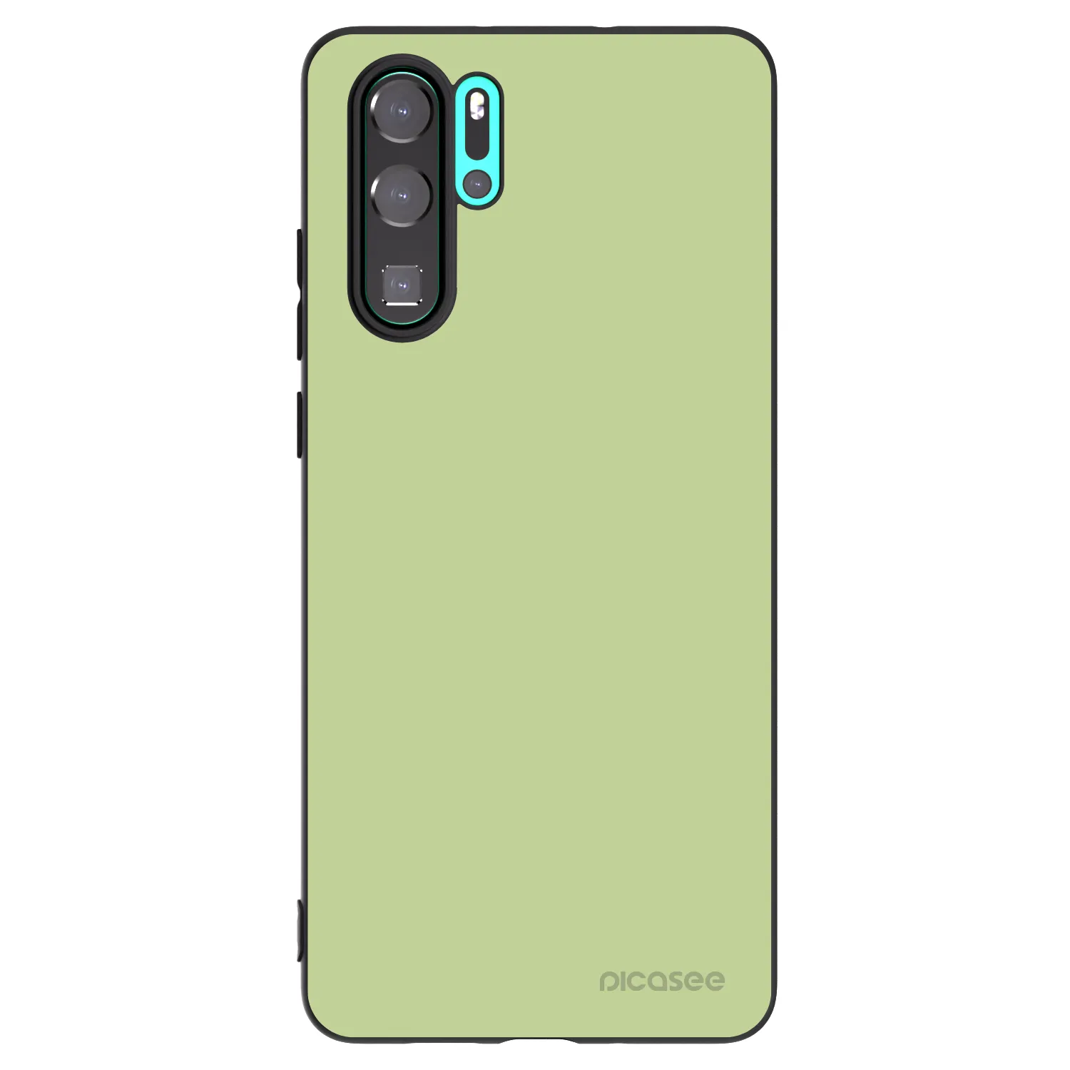 Picasee silikonowe czarne etui na Huawei P30 Pro - Heavenly Hints