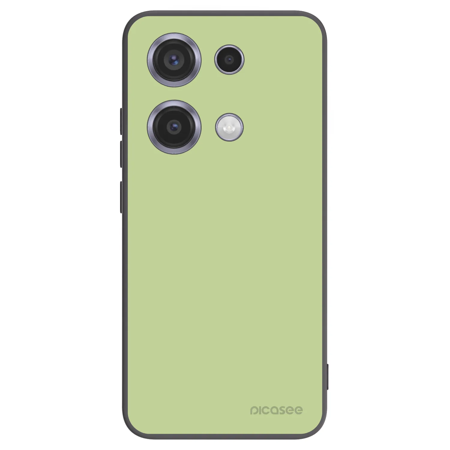 Picasee silikonowe czarne etui na Xiaomi Redmi Note 14S - Heavenly Hints
