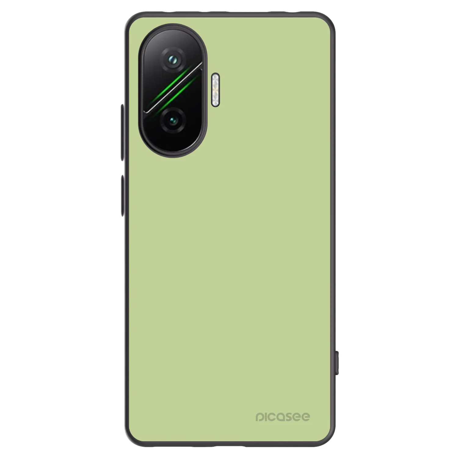 Picasee silikonowe czarne etui na Xiaomi Poco F7 5G - Heavenly Hints