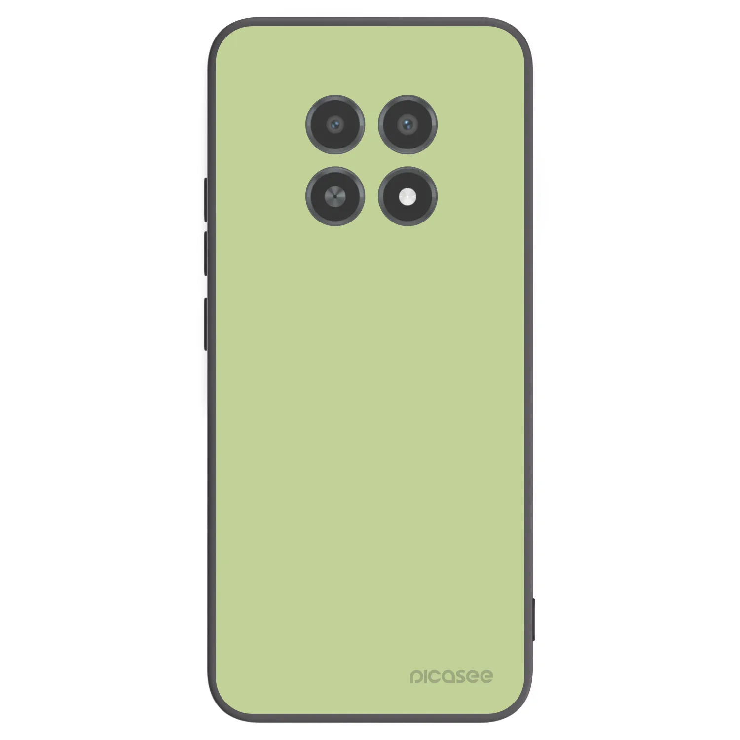 Picasee silikonowe czarne etui na Realme 12X - Heavenly Hints
