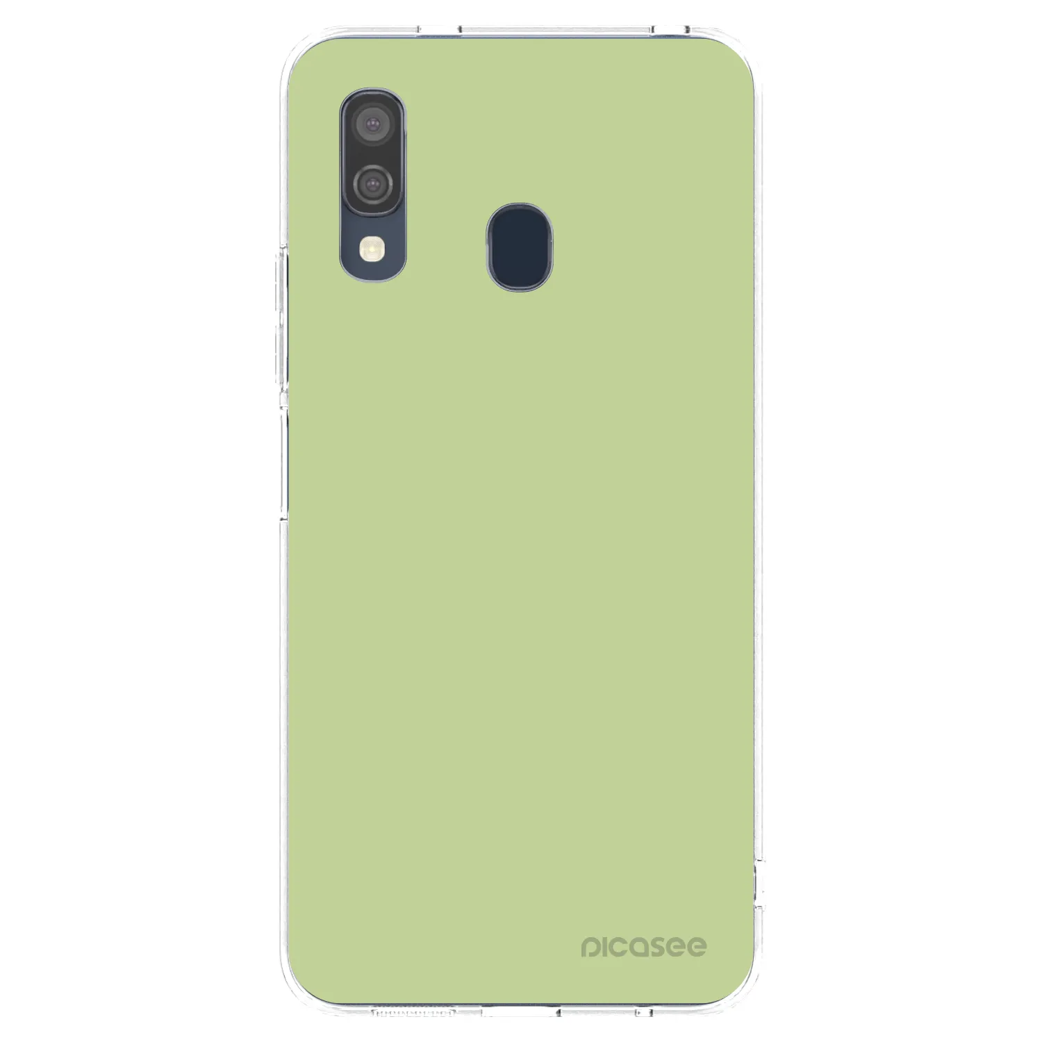 Picasee silikonowe przeźroczyste etui na Samsung Galaxy A40 A405F - Heavenly Hints