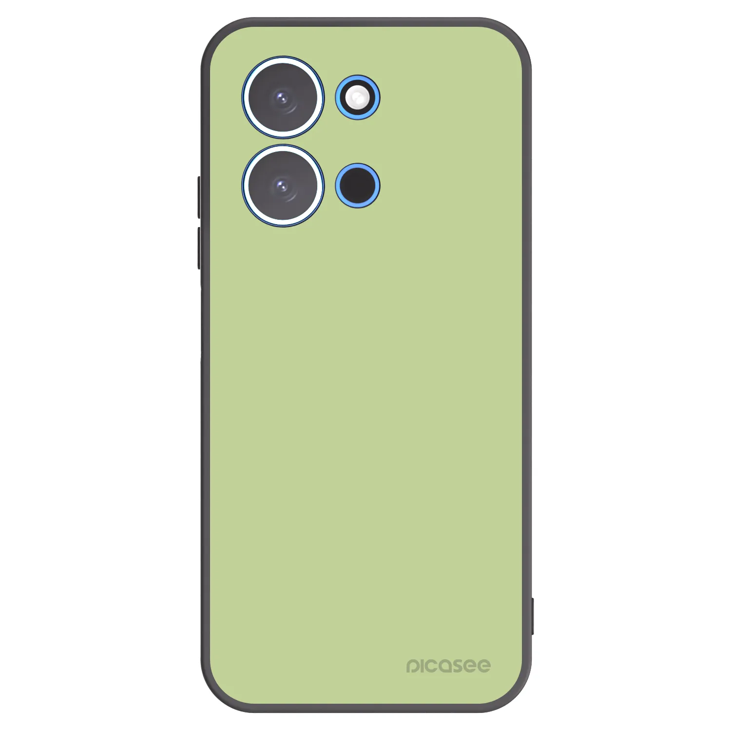 Picasee silikonowe czarne etui na Xiaomi Redmi 15C 4G - Heavenly Hints