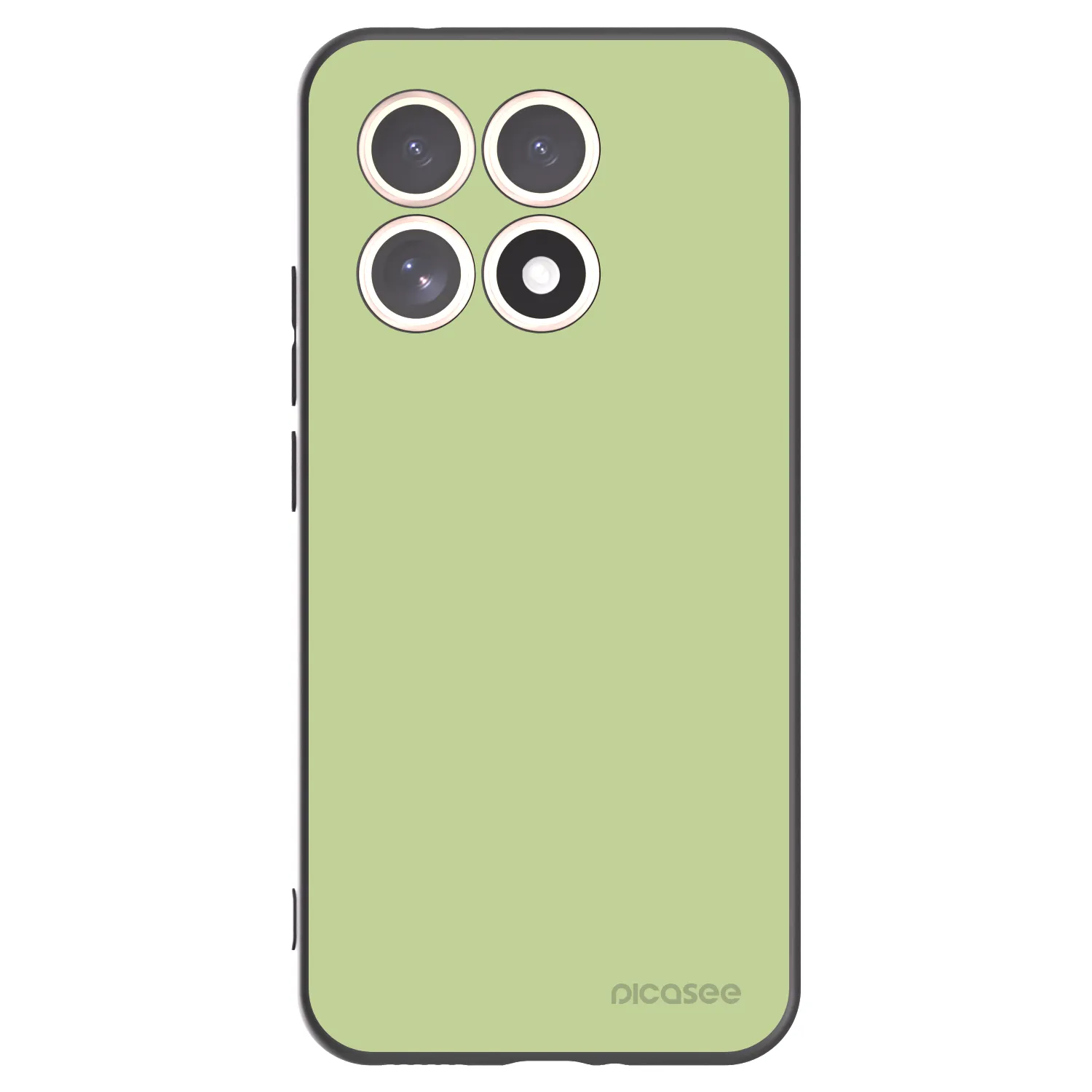 Picasee silikonowe czarne etui na Xiaomi 15T - Heavenly Hints