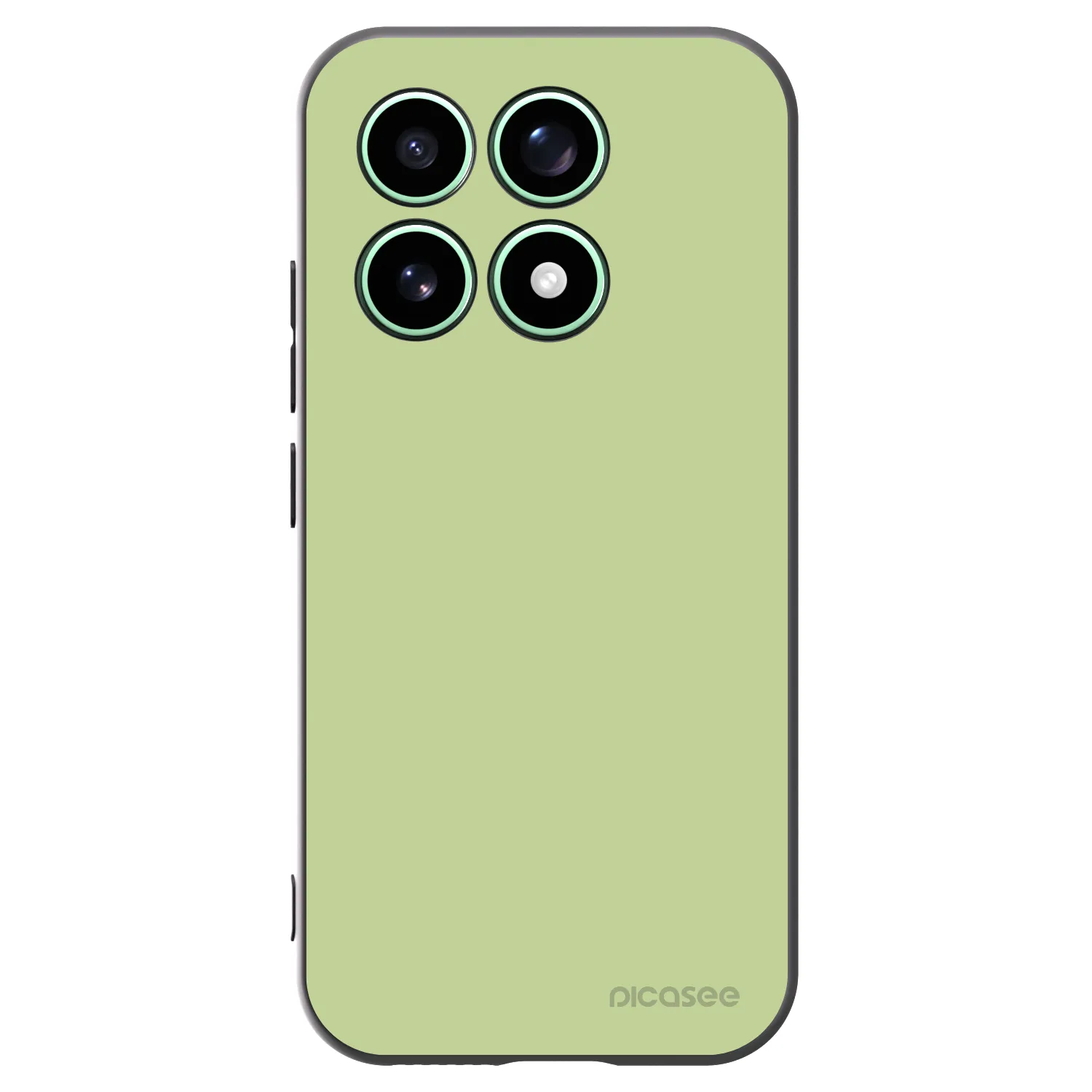 Picasee silikonowe czarne etui na Xiaomi 17 - Heavenly Hints