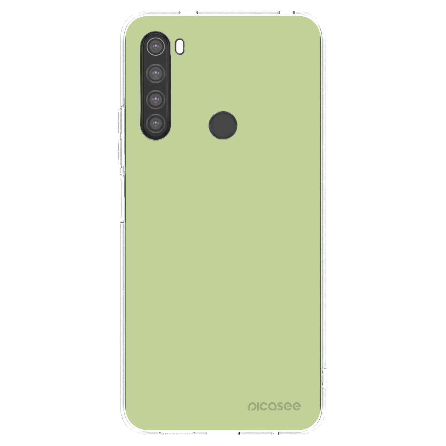 Picasee silikonowe przeźroczyste etui na Xiaomi Redmi Note 8 - Heavenly Hints