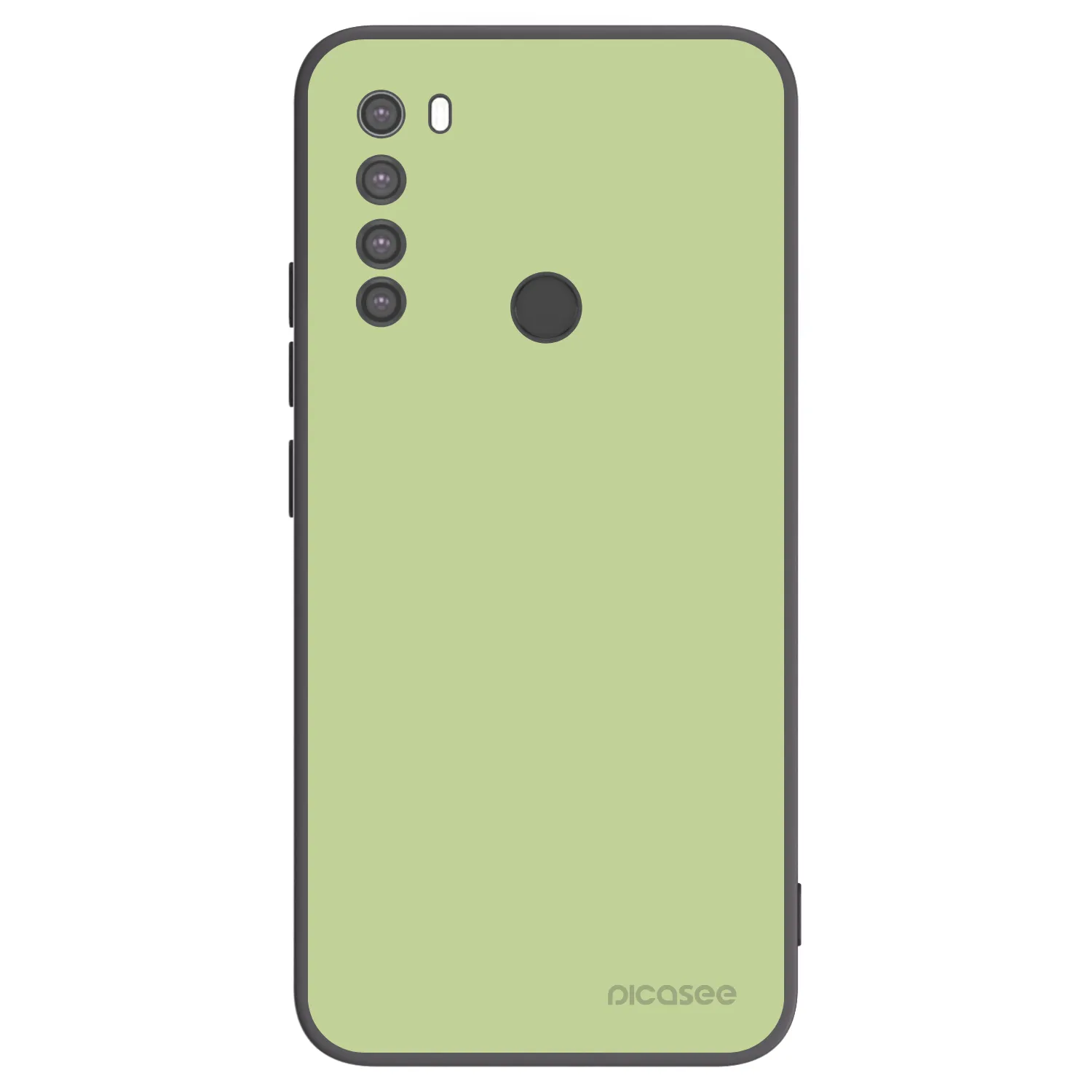 Picasee silikonowe czarne etui na Xiaomi Redmi Note 8 - Heavenly Hints