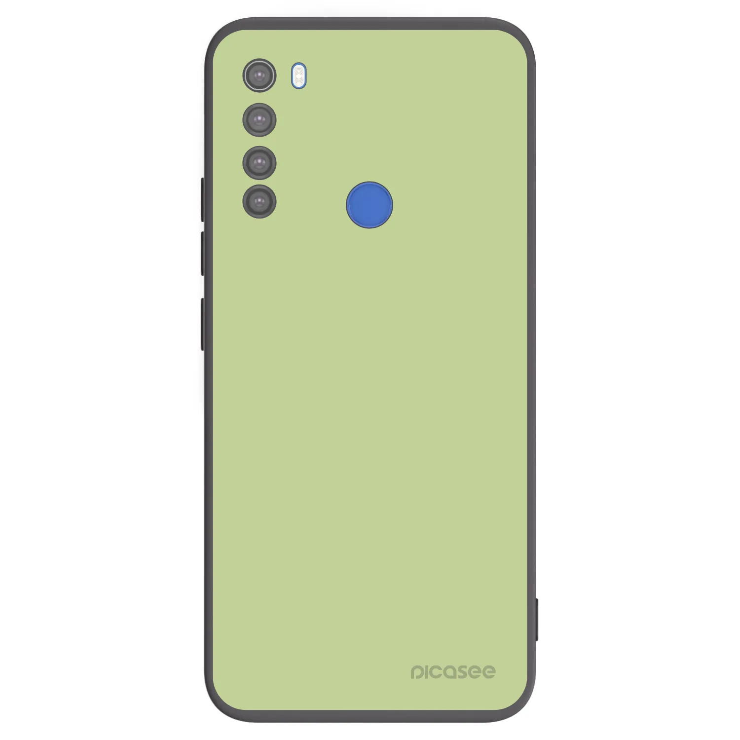 Picasee silikonowe czarne etui na Xiaomi Redmi Note 8T - Heavenly Hints