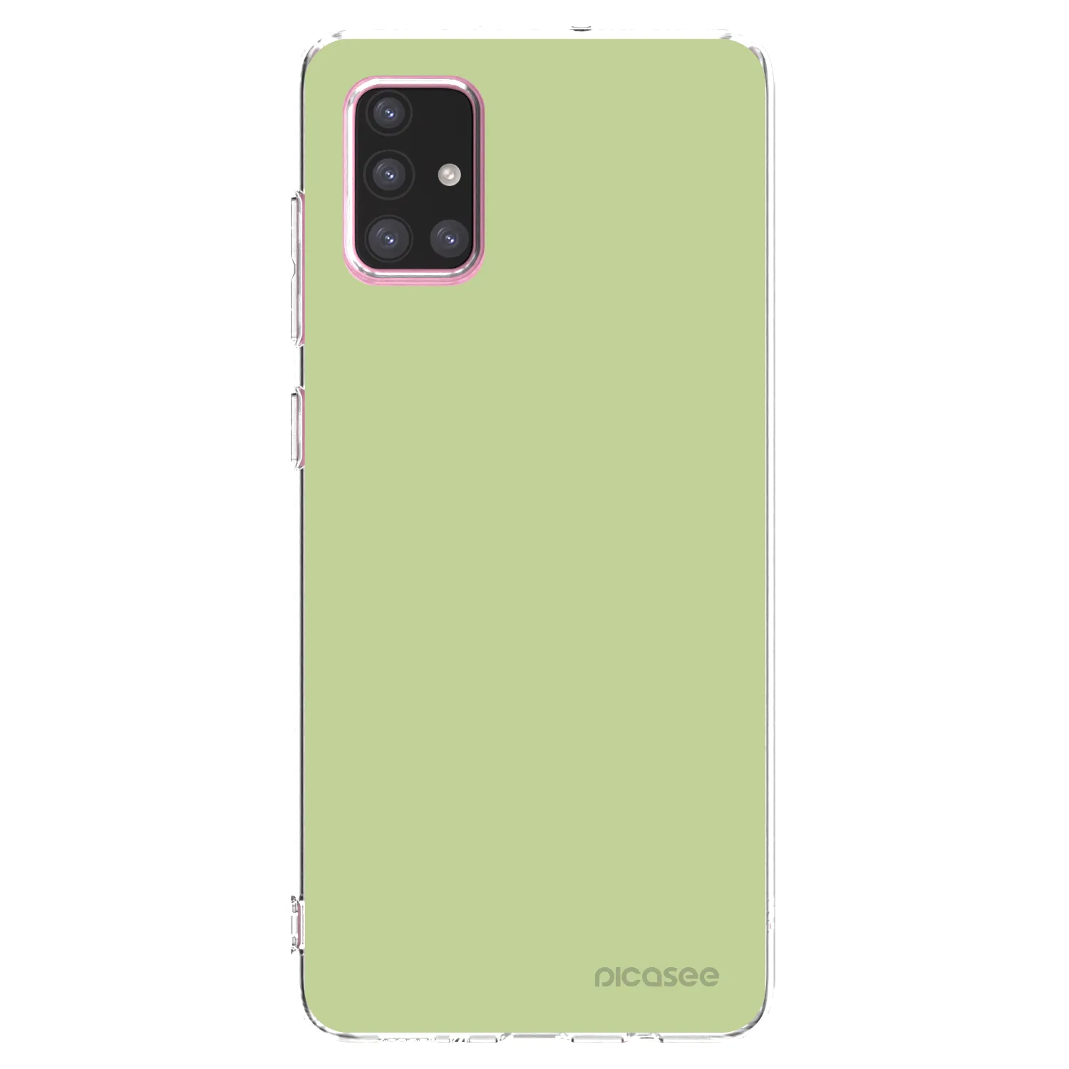 Picasee silikonowe przeźroczyste etui na Samsung Galaxy A71 A715F - Heavenly Hints