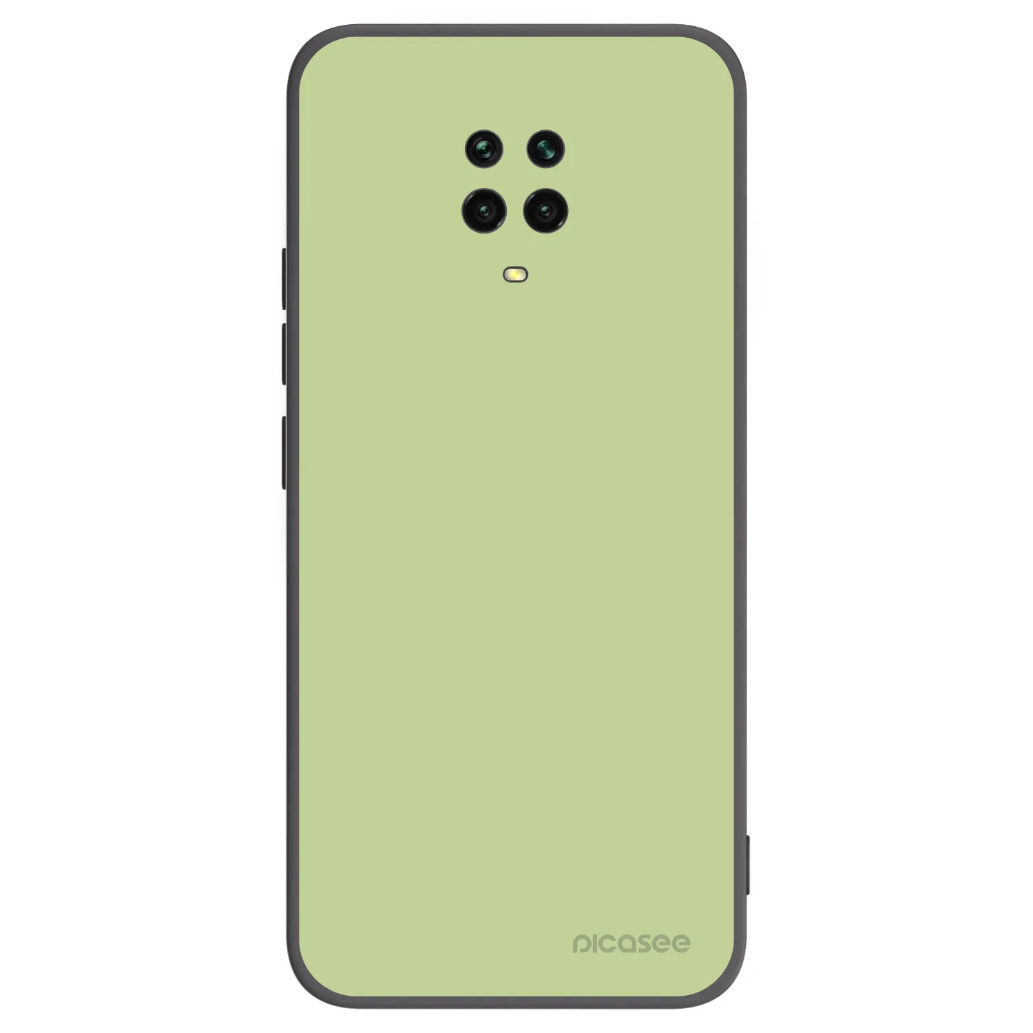 Picasee silikonowe czarne etui na Xiaomi Redmi Note 9 Pro - Heavenly Hints
