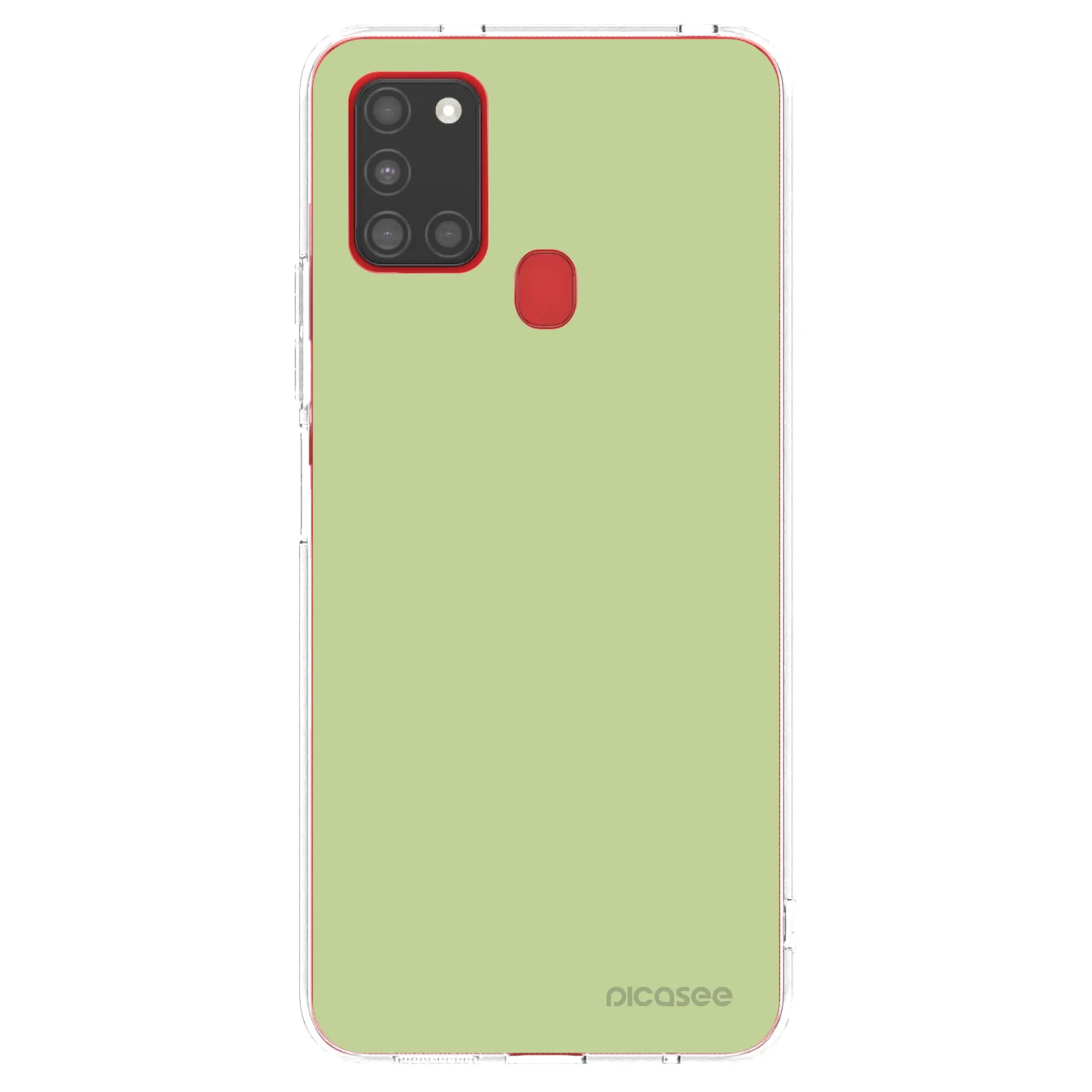 Picasee silikonowe przeźroczyste etui na Samsung Galaxy A21s - Heavenly Hints