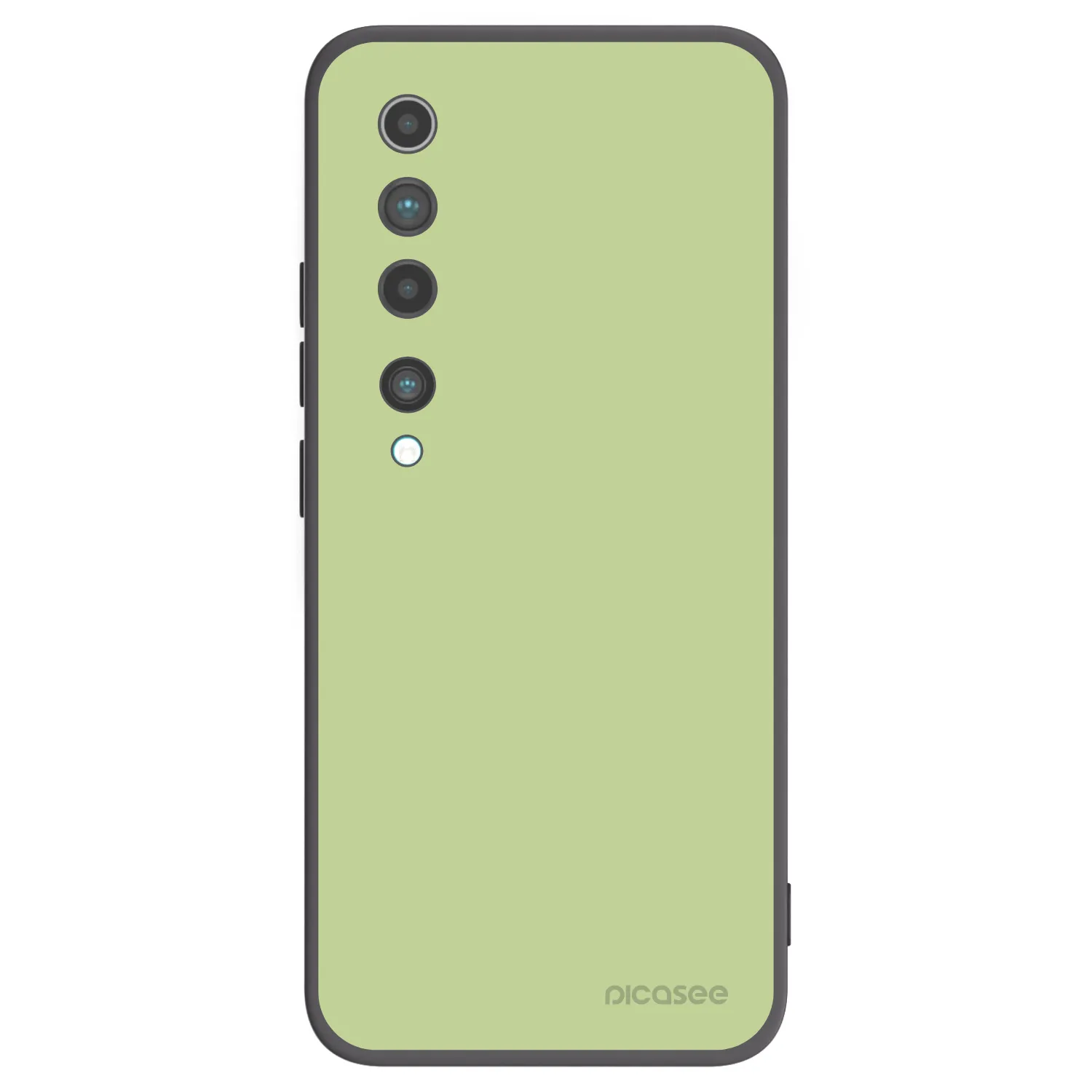 Picasee silikonowe czarne etui na Xiaomi Mi 10 - Heavenly Hints