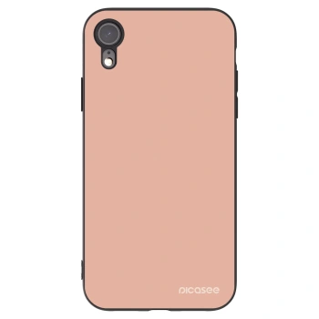 Picasee silikonowe czarne etui na Apple iPhone XR - Lullaby