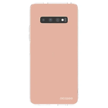 Picasee silikonowe przeźroczyste etui na Samsung Galaxy S10 Plus G975 - Lullaby