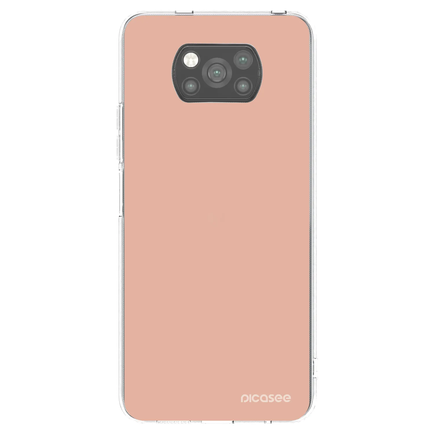 Picasee silikonowe czarne etui na Xiaomi Poco X3 - Lullaby