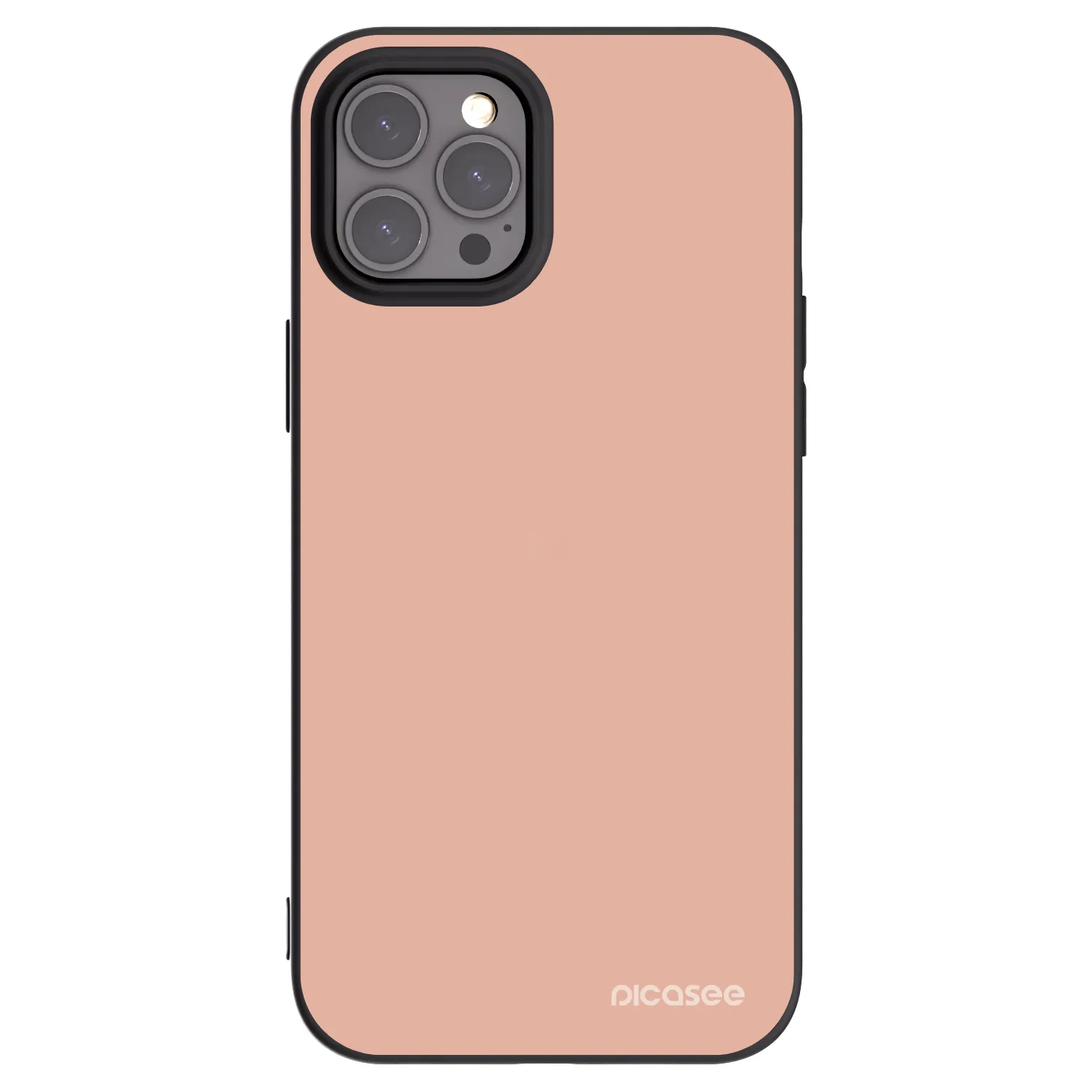 Picasee silikonowe czarne etui na Apple iPhone 12 Pro Max - Lullaby