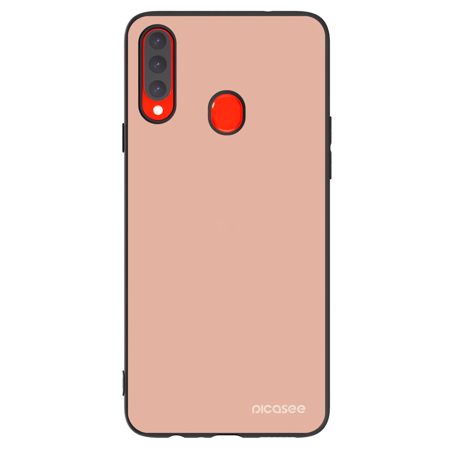 Picasee silikonowe czarne etui na Samsung Galaxy A20s - Lullaby