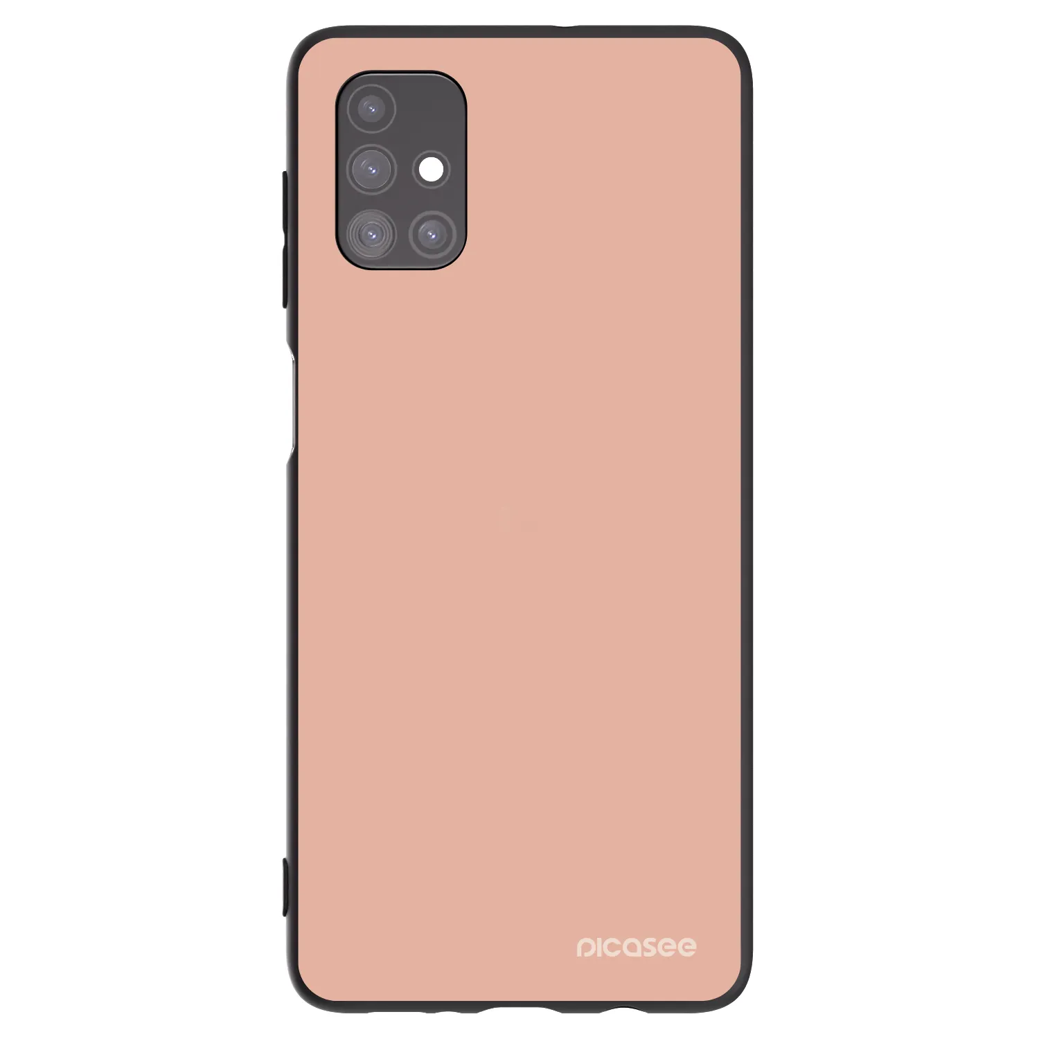 Picasee silikonowe czarne etui na Samsung Galaxy M51 M515F - Lullaby