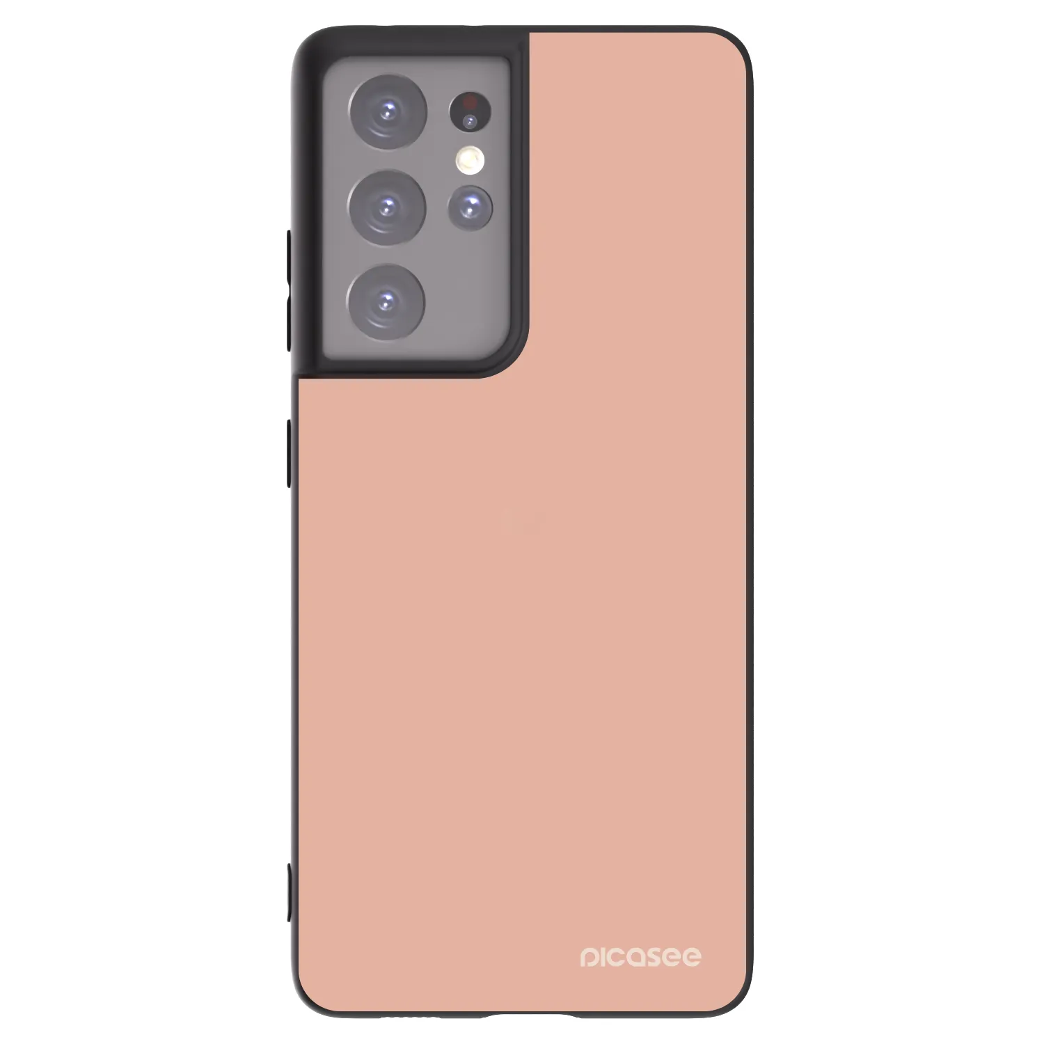 Picasee silikonowe czarne etui na Samsung Galaxy S21 Ultra 5G G998B - Lullaby