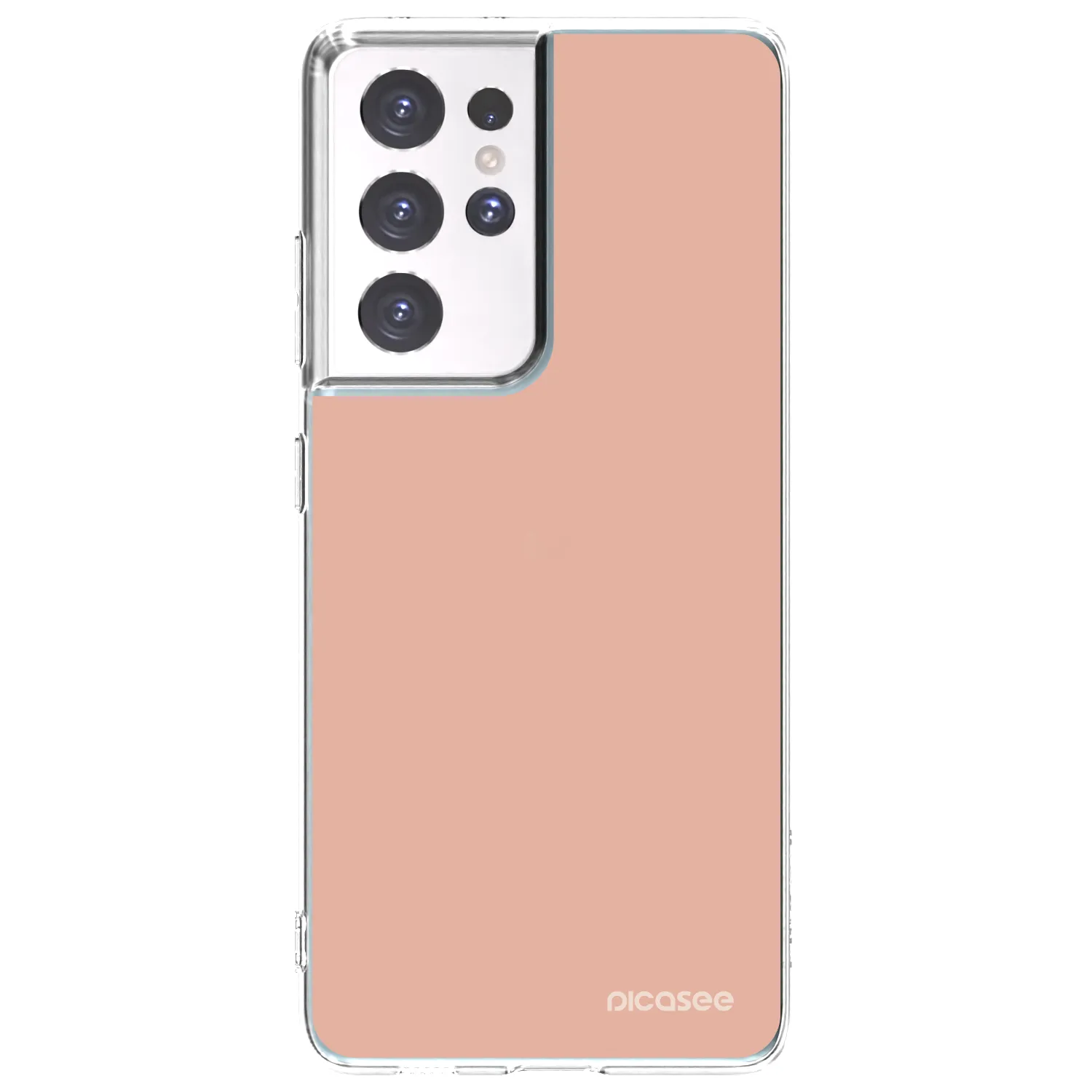 Picasee silikonowe przeźroczyste etui na Samsung Galaxy S21 Ultra 5G G998B - Lullaby