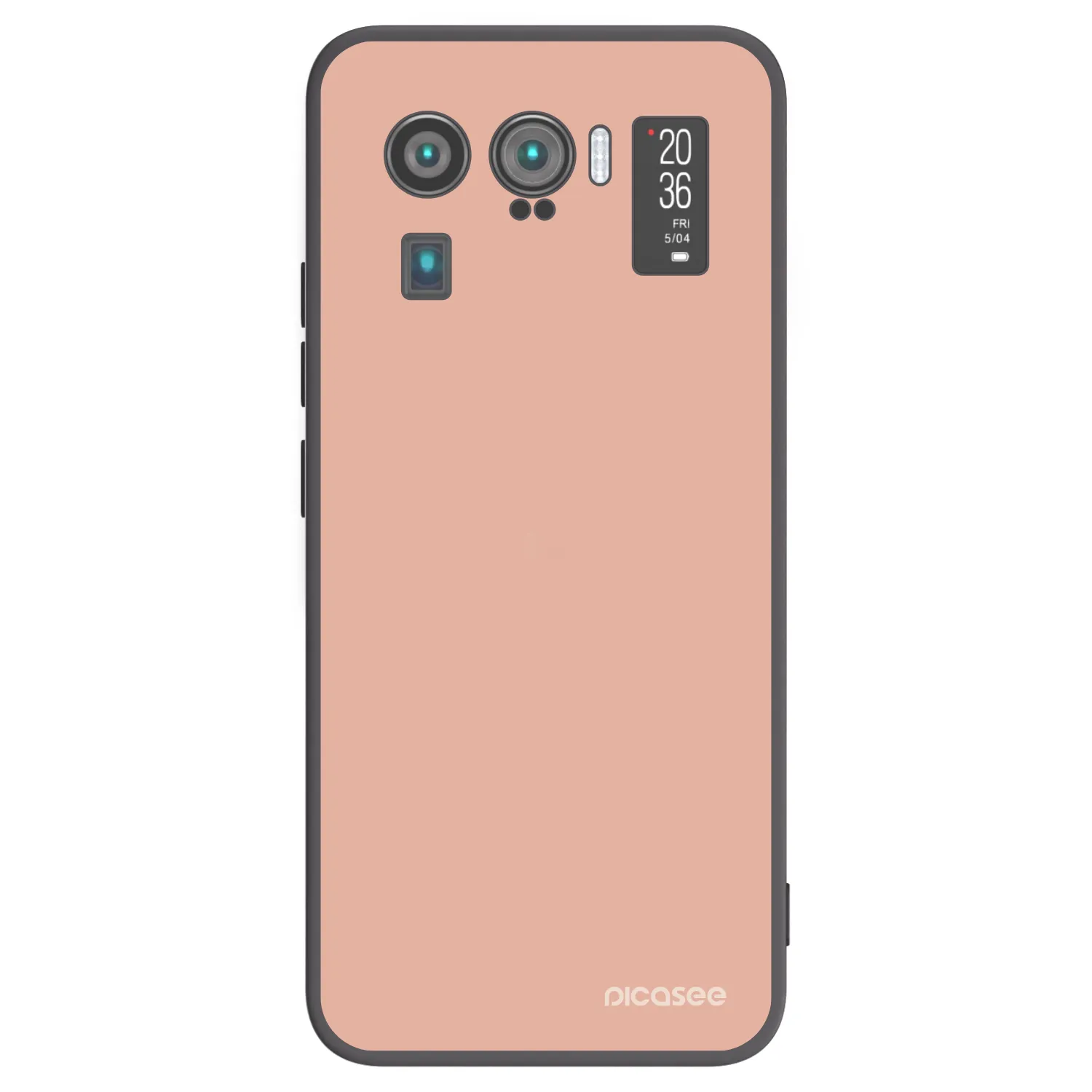 Picasee silikonowe czarne etui na Xiaomi Mi 11 Ultra - Lullaby