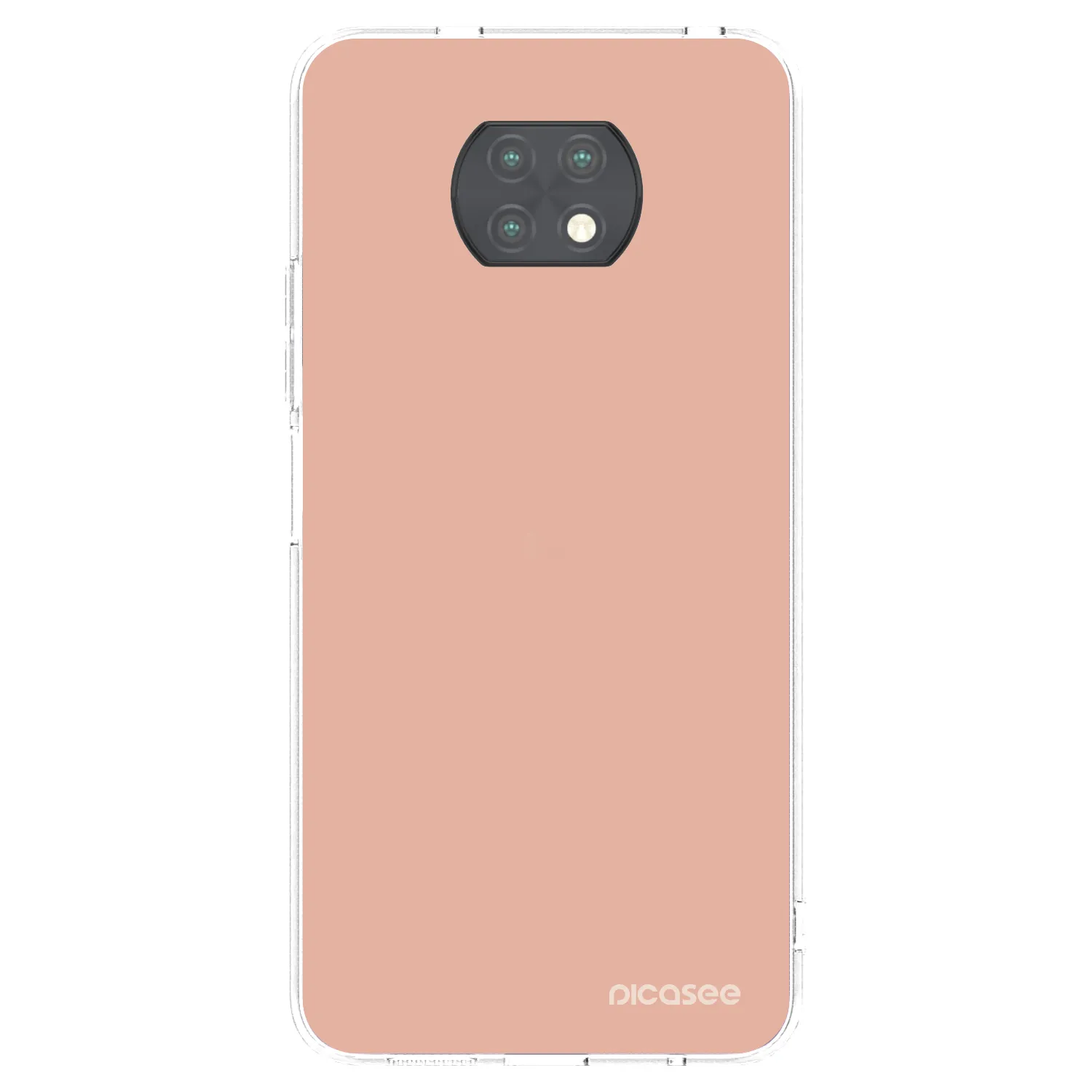 Picasee silikonowe przeźroczyste etui na Xiaomi Redmi Note 9T - Lullaby