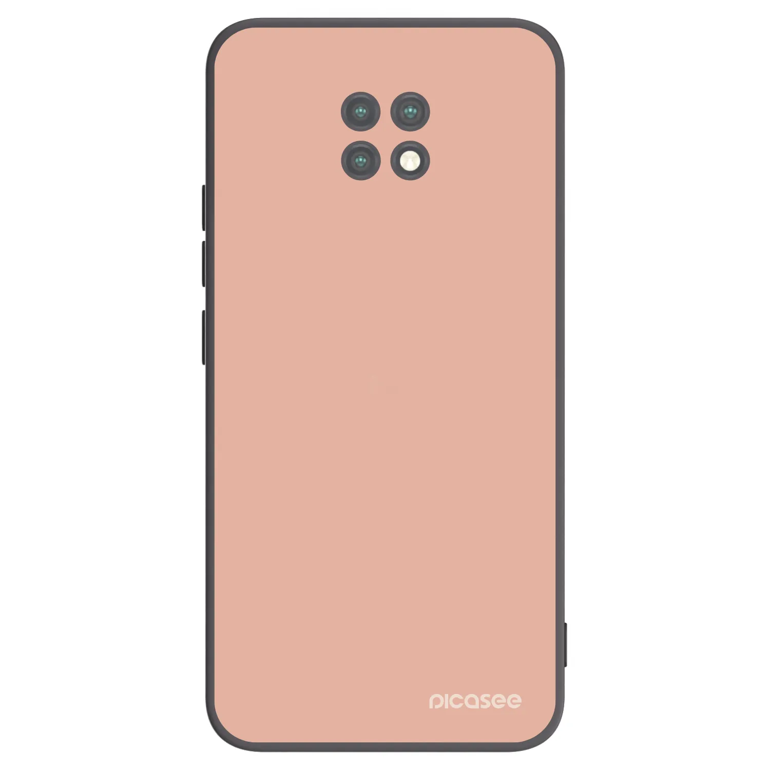 Picasee silikonowe czarne etui na Xiaomi Redmi Note 9T - Lullaby