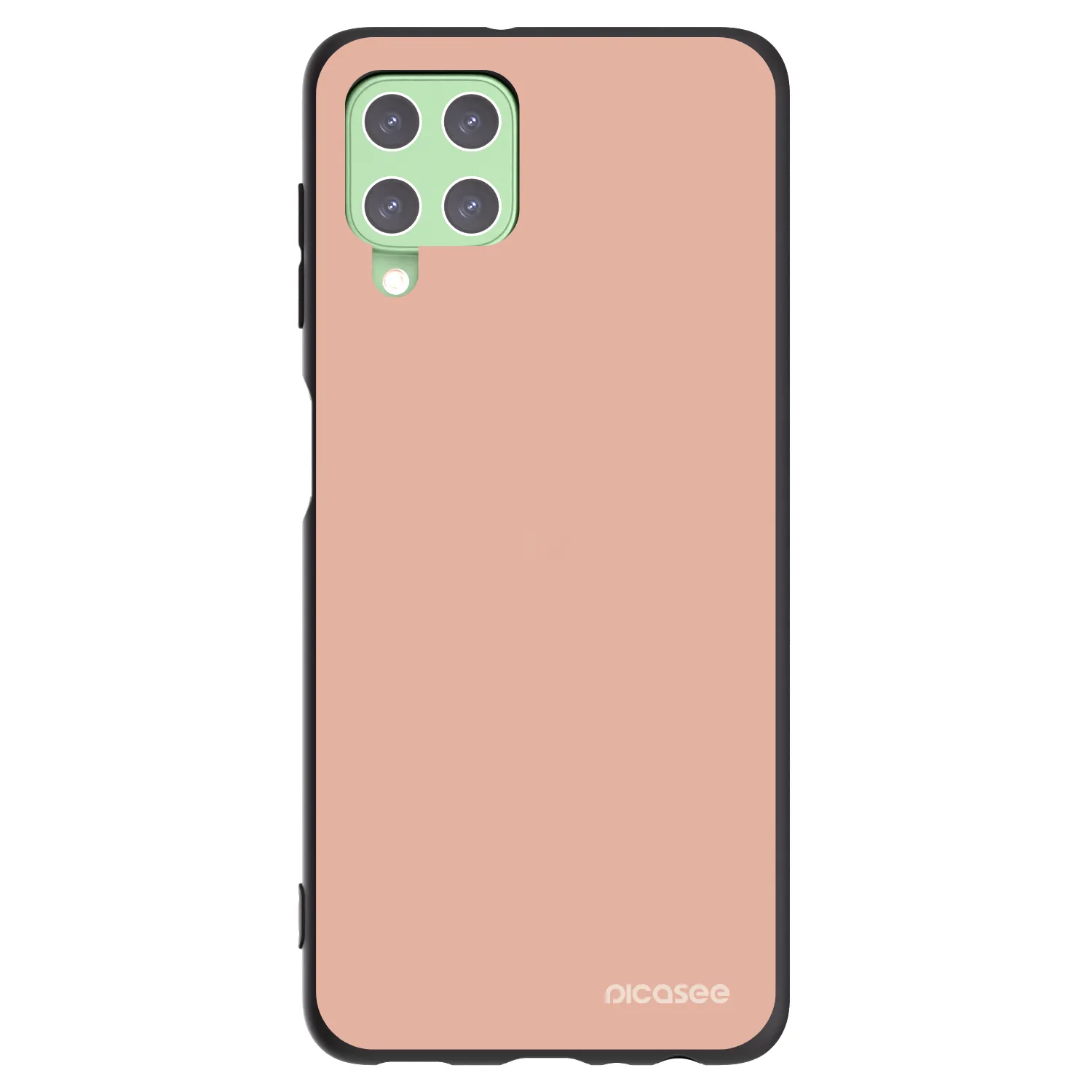 Picasee silikonowe czarne etui na Samsung Galaxy A22 A225F 4G - Lullaby