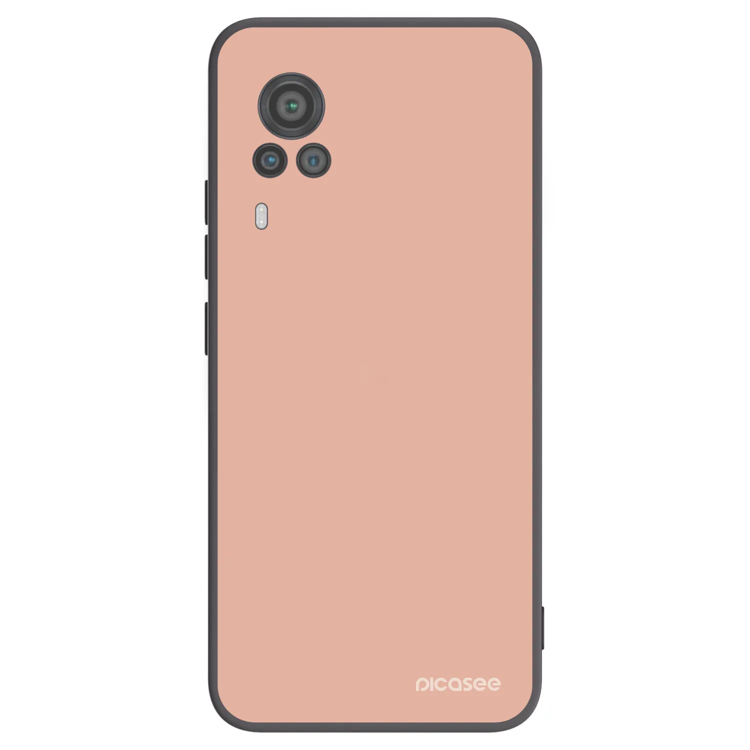Picasee silikonowe czarne etui na Vivo X60 Pro 5G - Lullaby