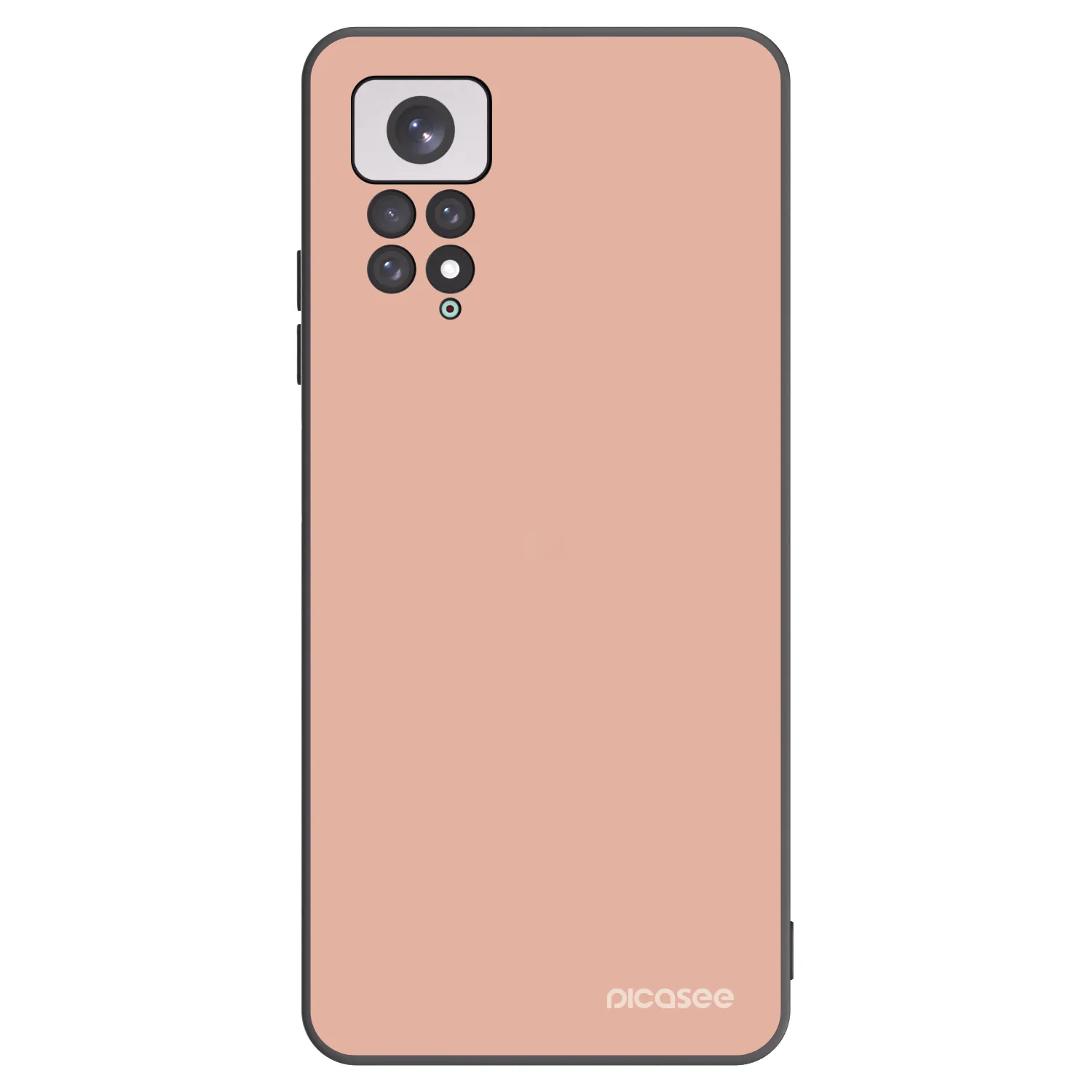 Picasee silikonowe czarne etui na Xiaomi Redmi Note 11 - Lullaby