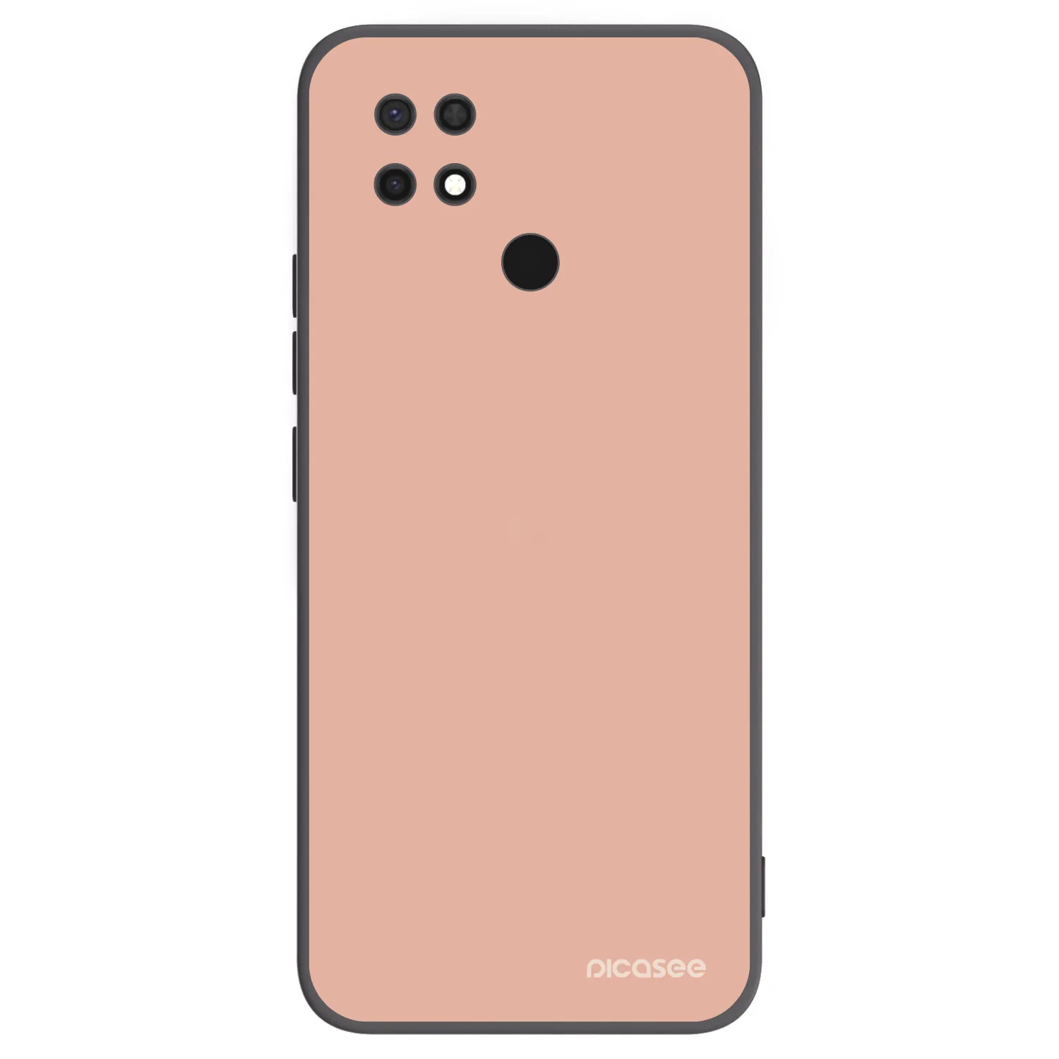 Picasee silikonowe czarne etui na Xiaomi Redmi 10C - Lullaby