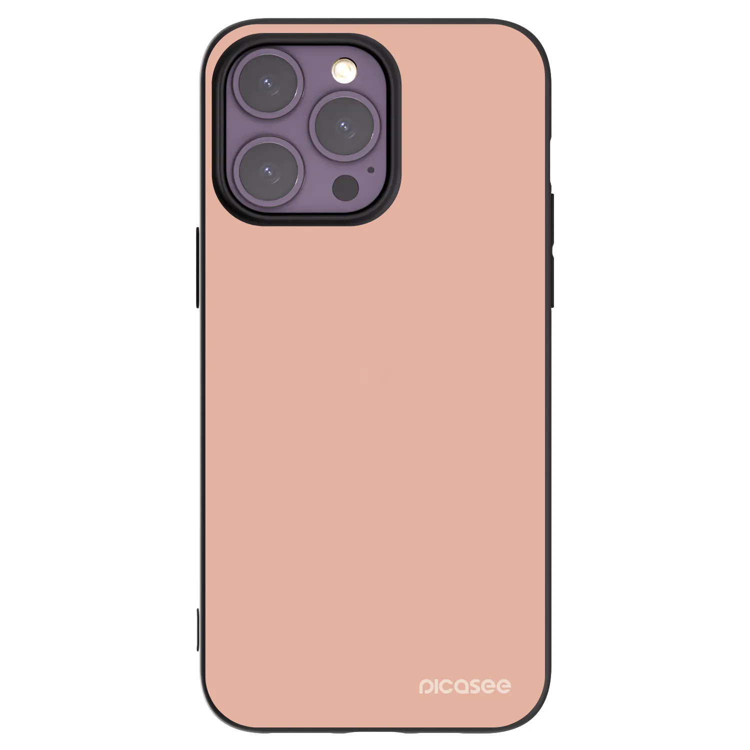 Picasee silikonowe czarne etui na Apple iPhone 14 Pro Max - Lullaby