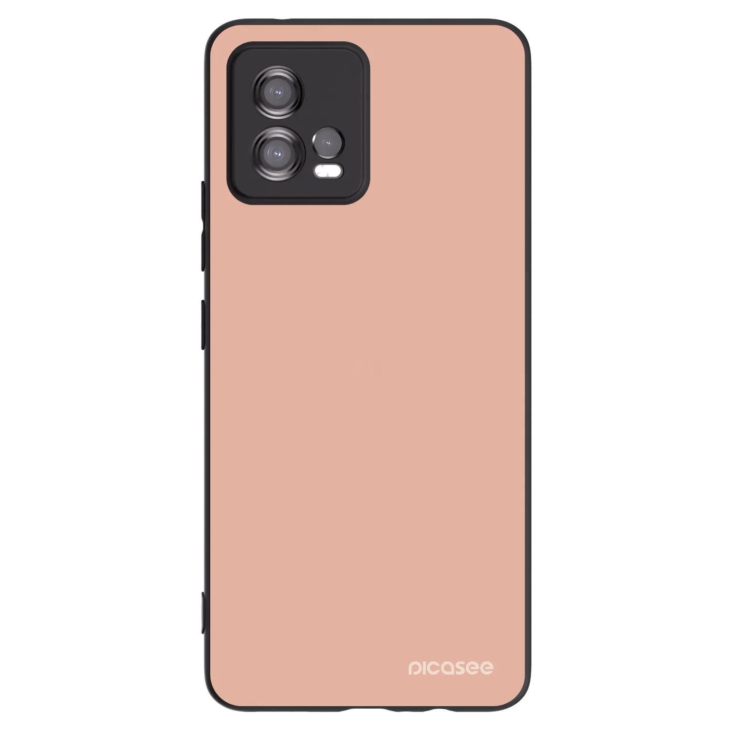 Picasee silikonowe czarne etui na Motorola Moto G72 - Lullaby