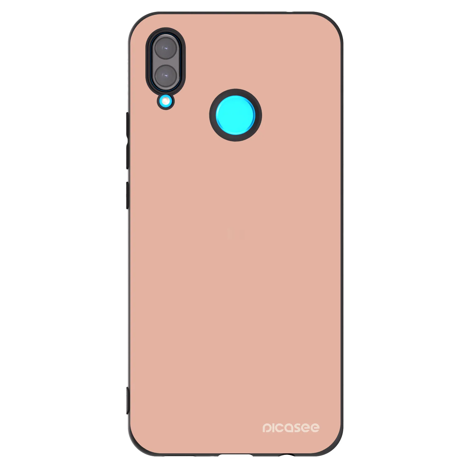 Picasee silikonowe czarne etui na Huawei Nova 3i - Lullaby