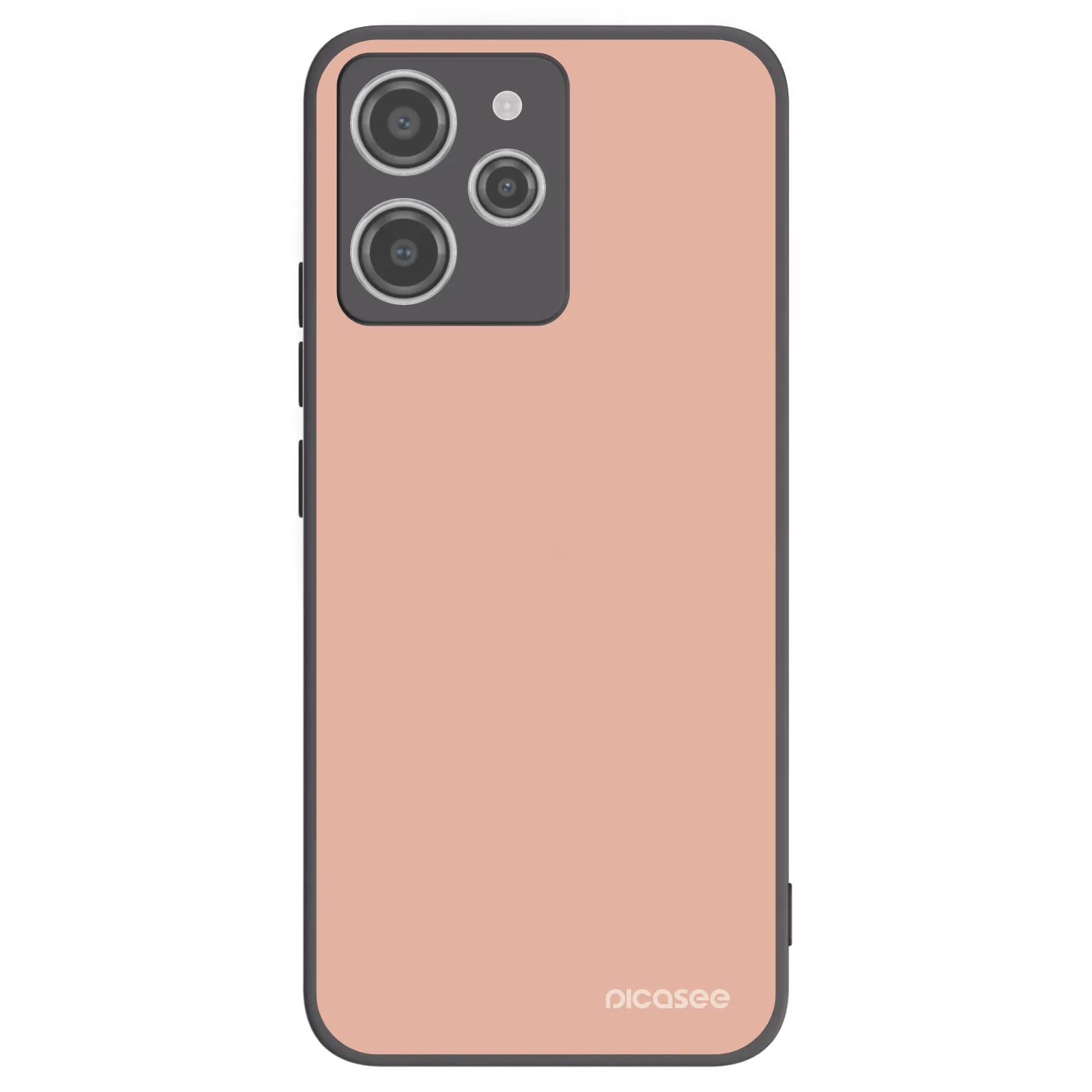 Picasee silikonowe czarne etui na Xiaomi Redmi 12 4G - Lullaby