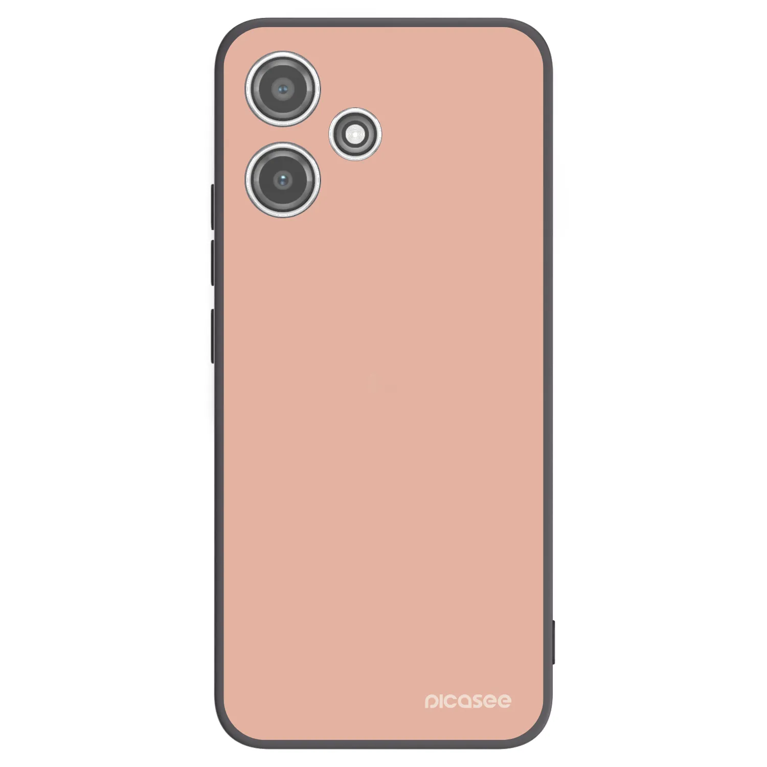 Picasee silikonowe czarne etui na Xiaomi Redmi 12 5G - Lullaby