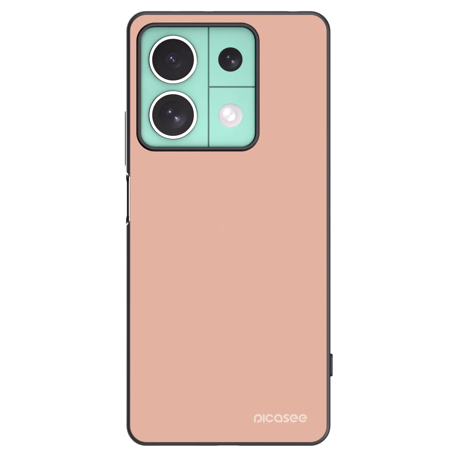 Picasee silikonowe czarne etui na Xiaomi Redmi Note 13 5G - Lullaby